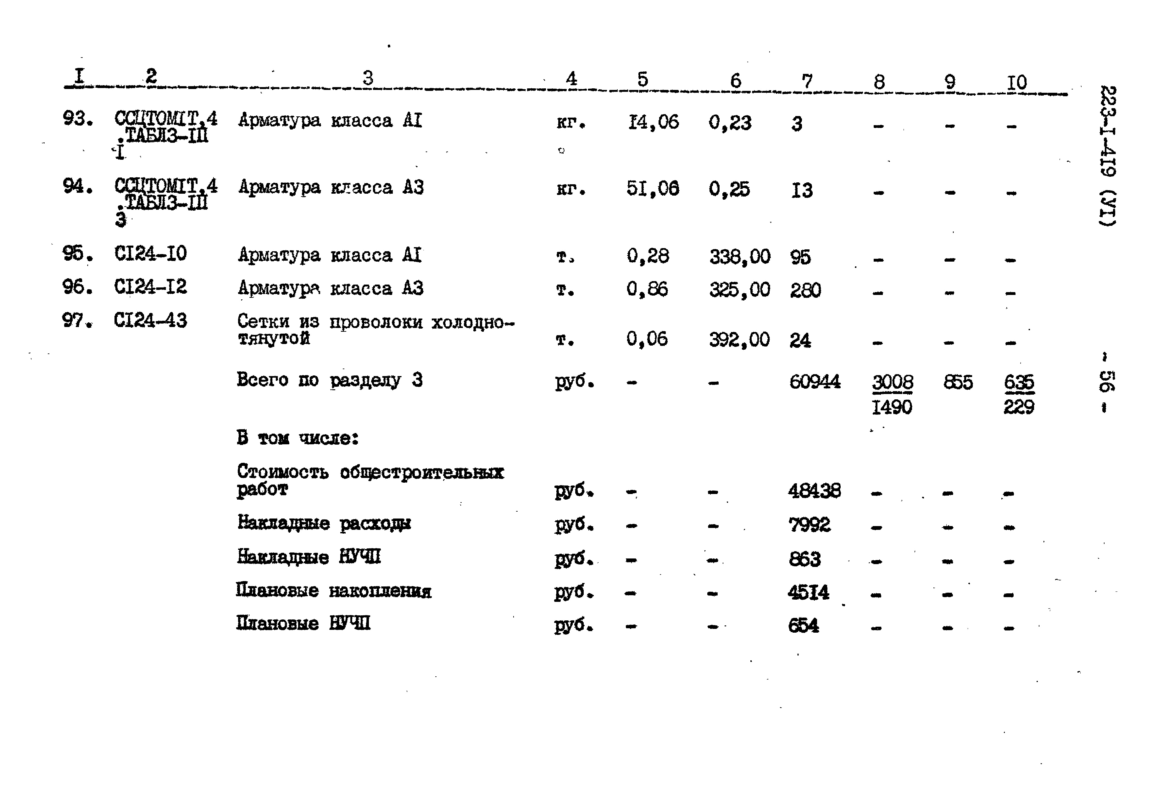 Типовой проект 223-1-419.84