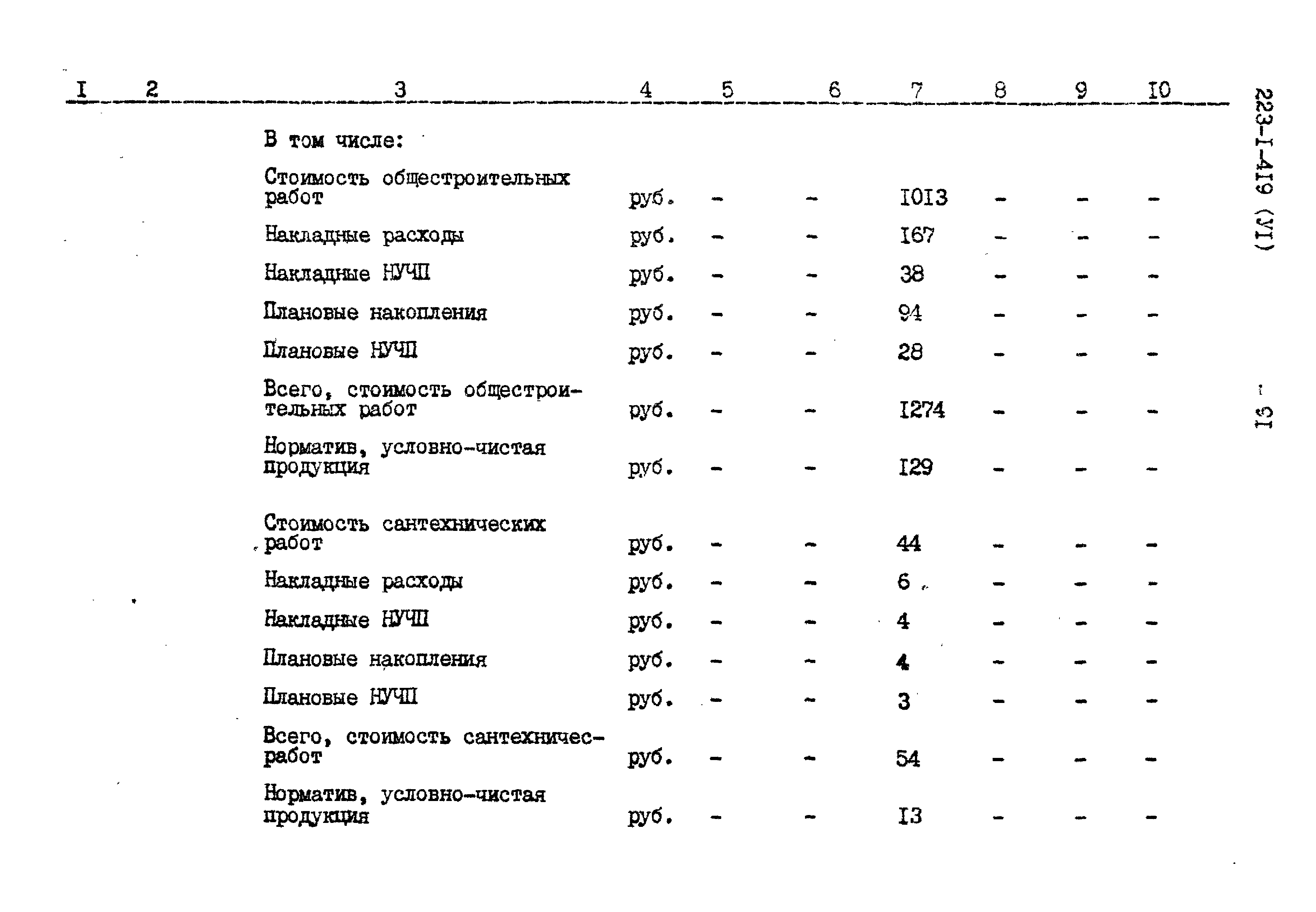 Типовой проект 223-1-419.84