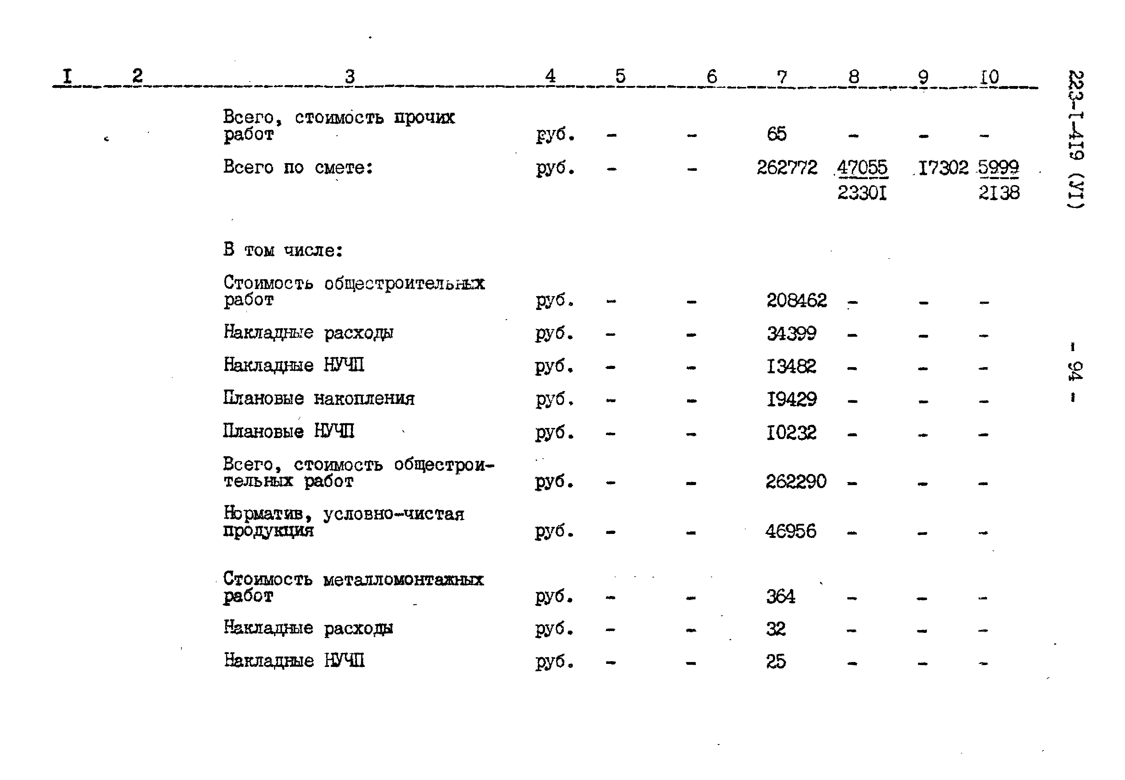 Типовой проект 223-1-419.84