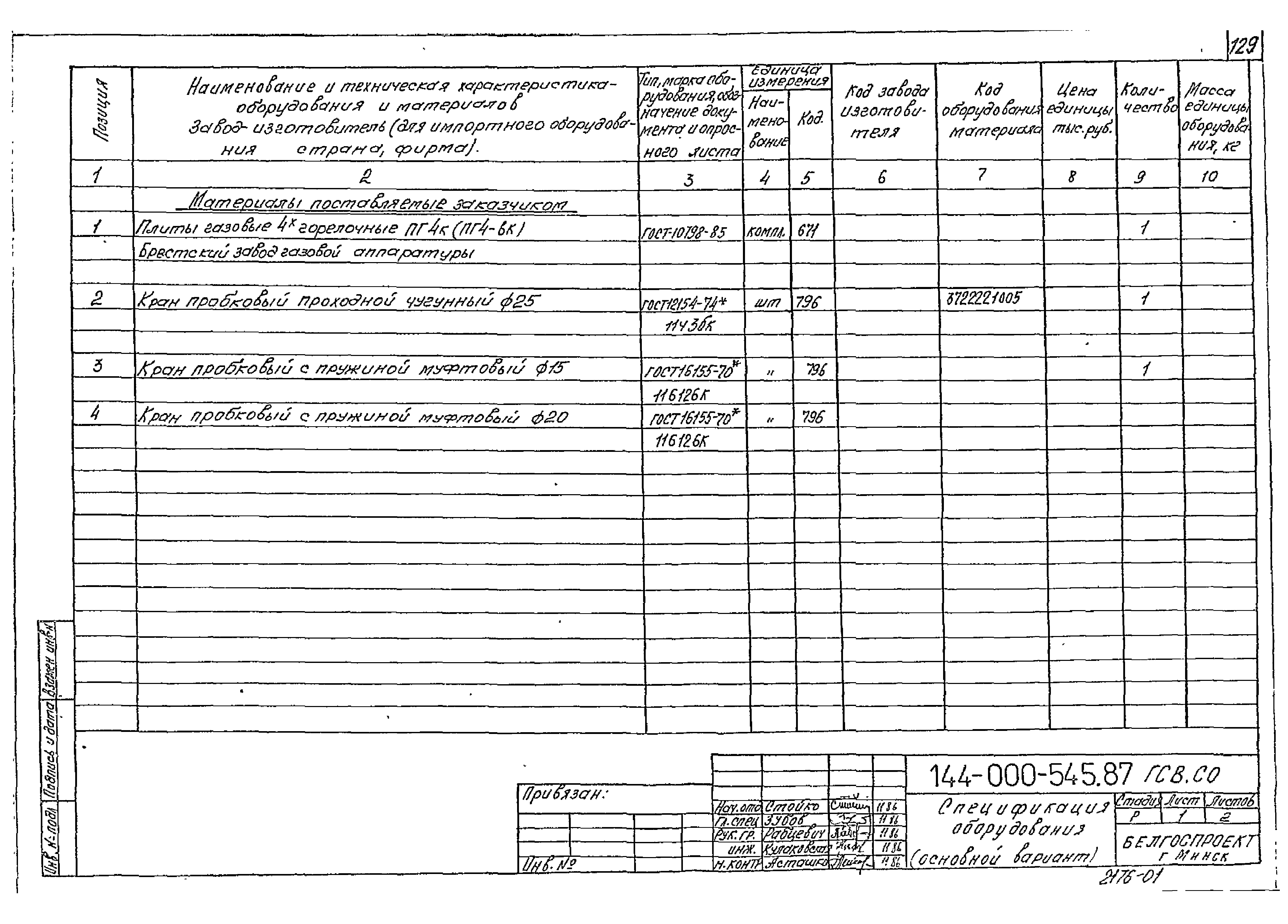 Типовой проект 144-000-545.87