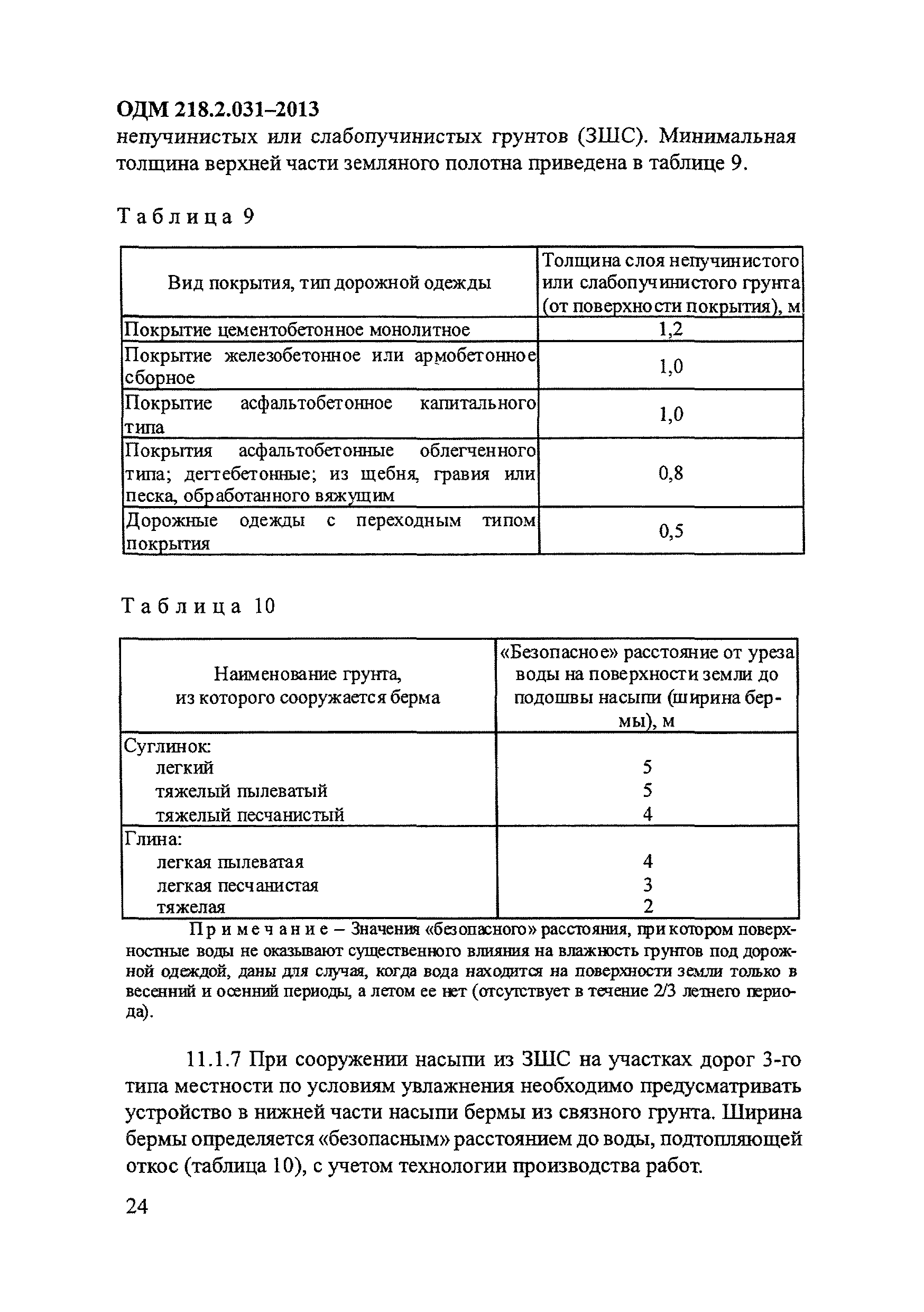 ОДМ 218.2.031-2013