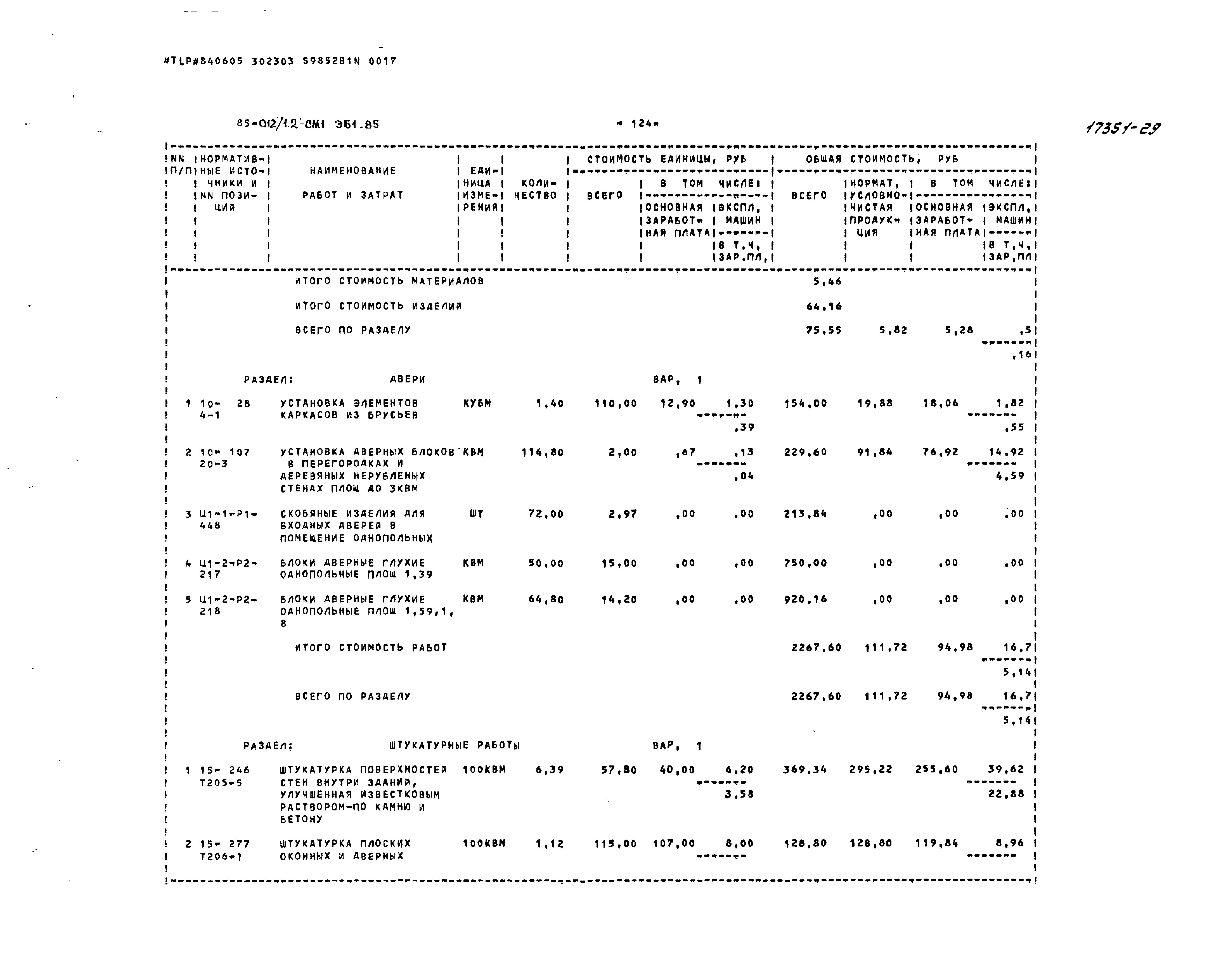 Типовой проект 85-012/1.2