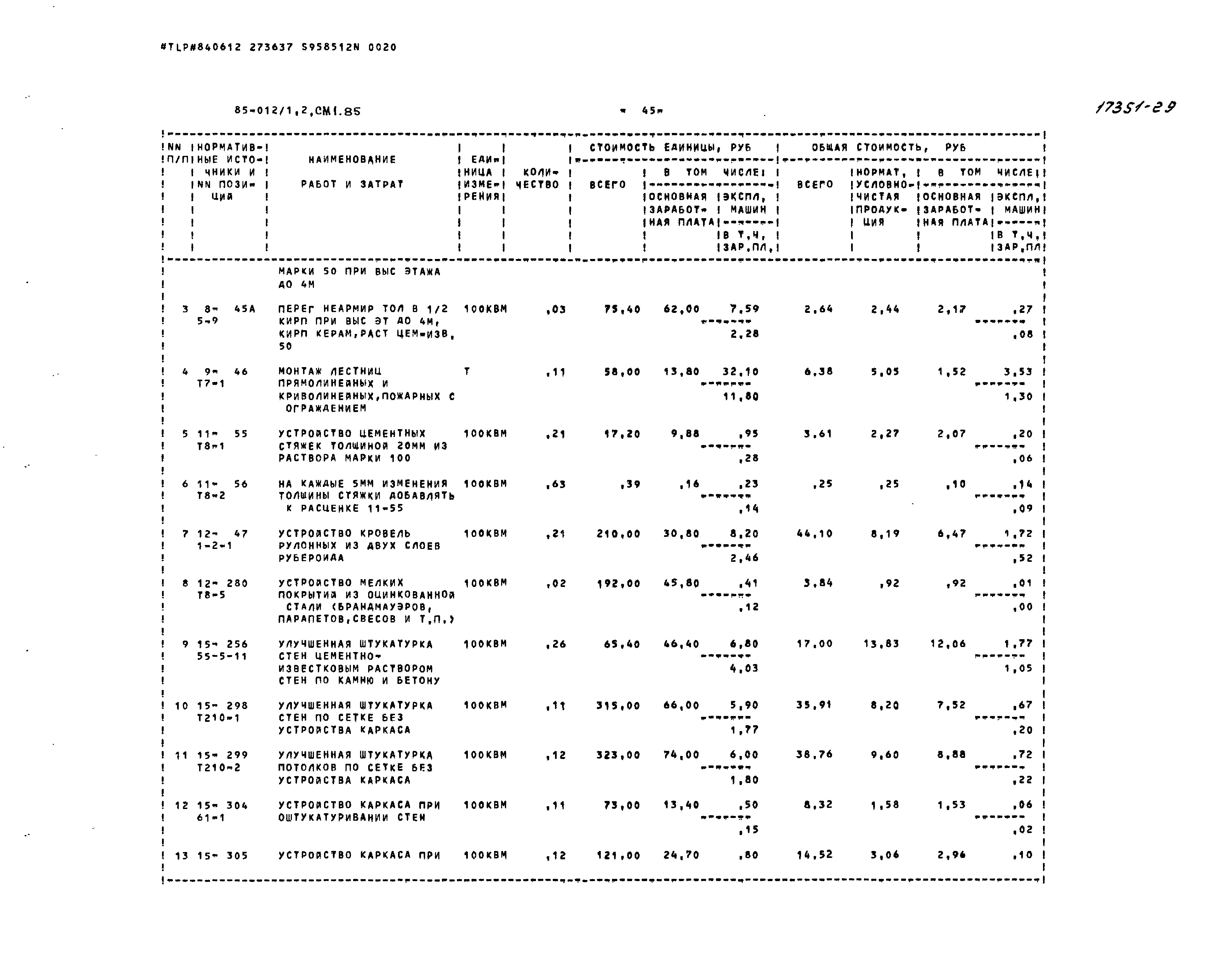 Типовой проект 85-012/1.2