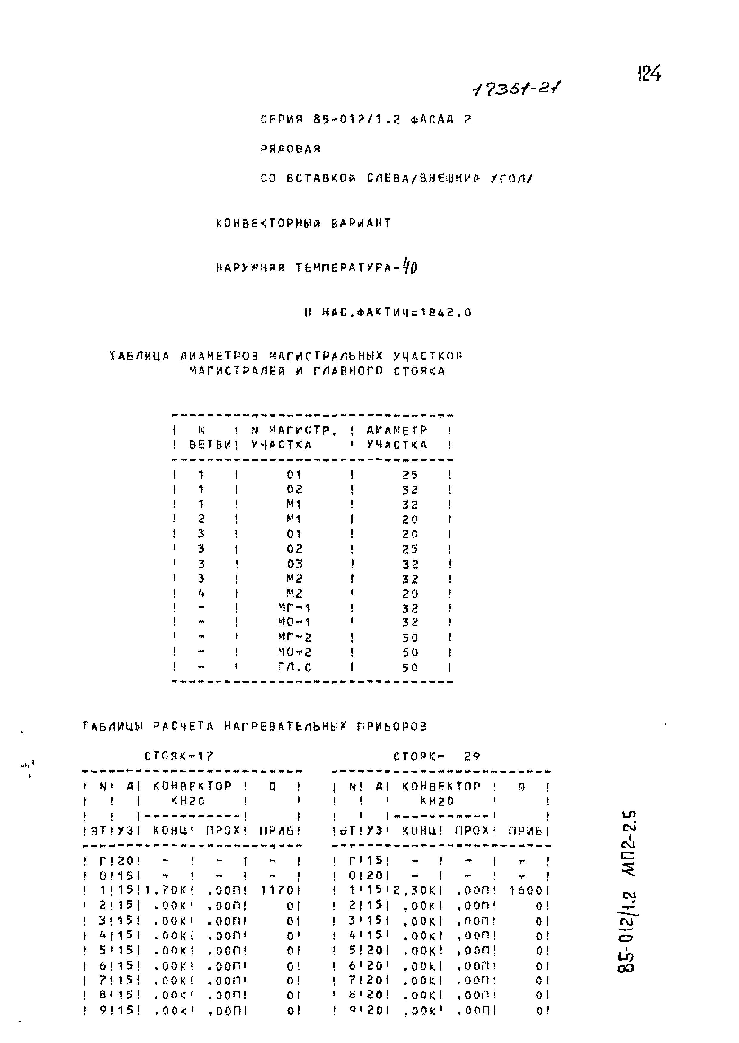 Типовой проект 85-012/1.2