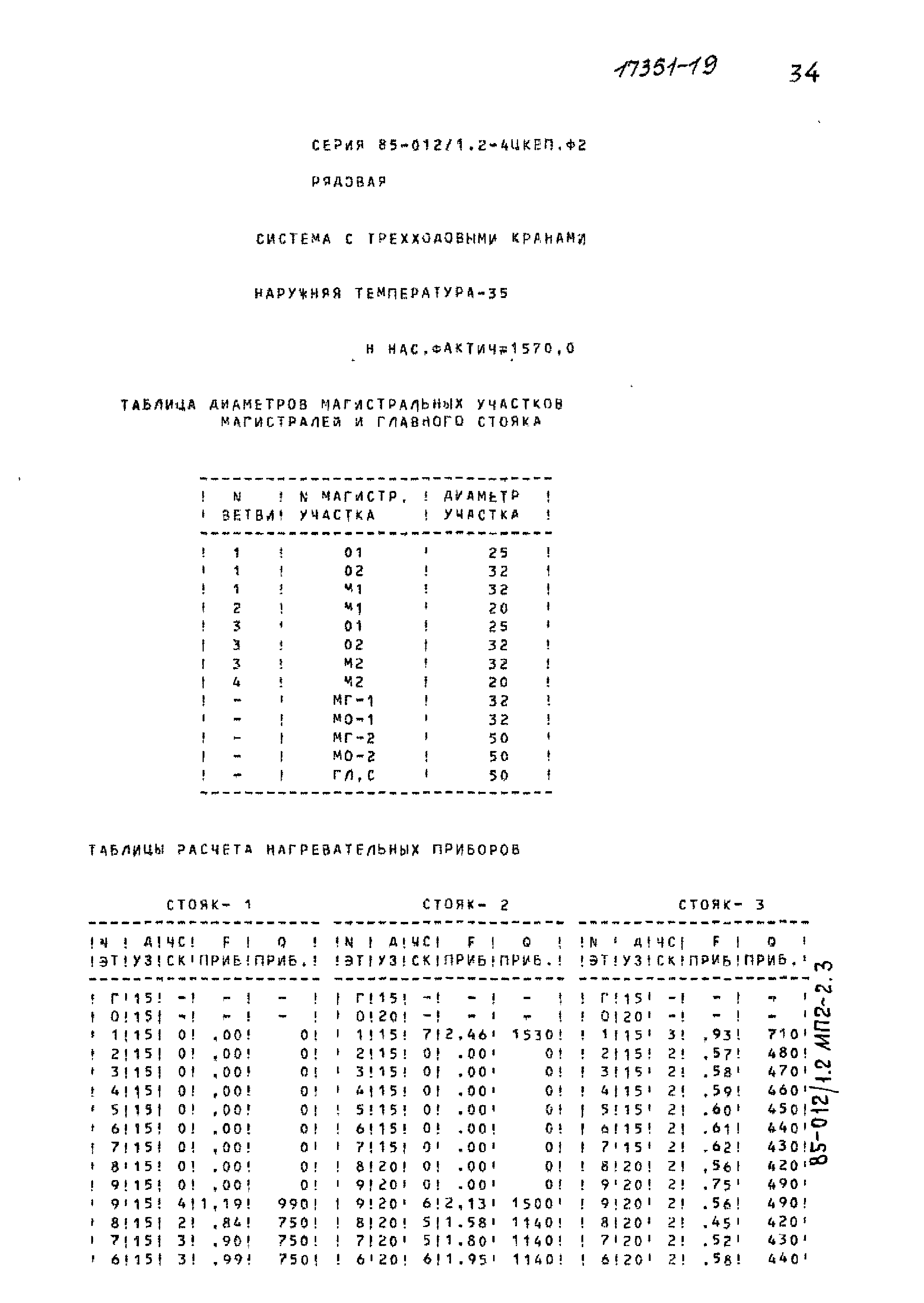 Типовой проект 85-012/1.2