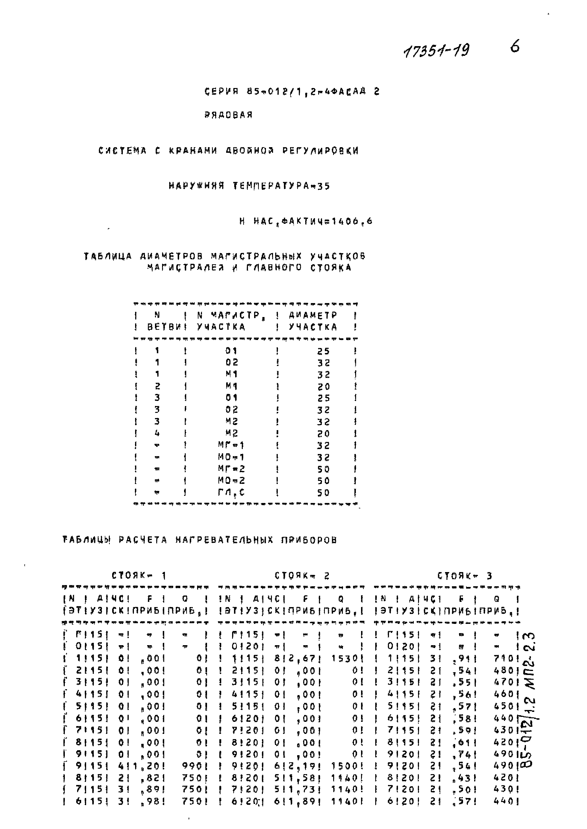 Типовой проект 85-012/1.2