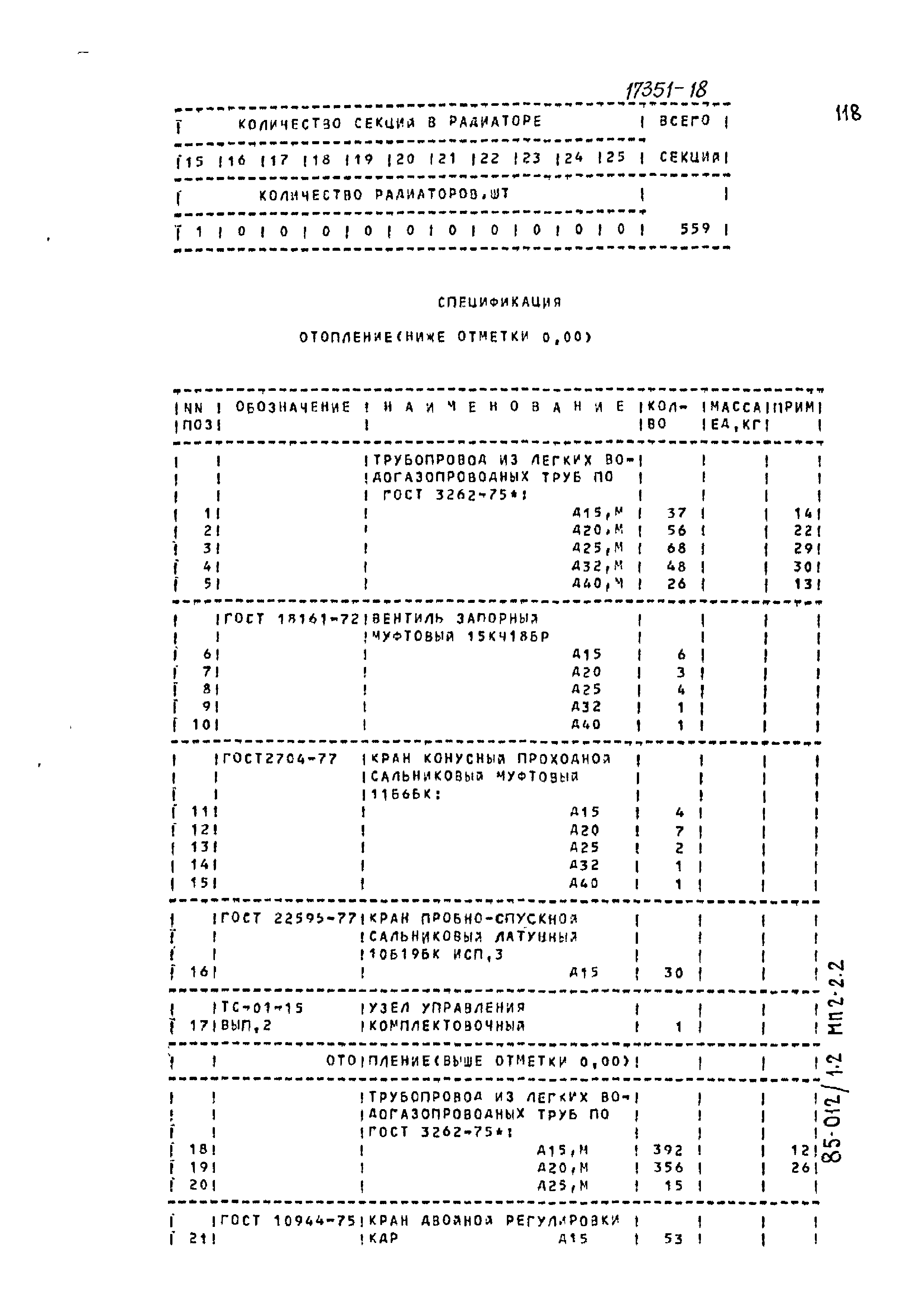 Типовой проект 85-012/1.2