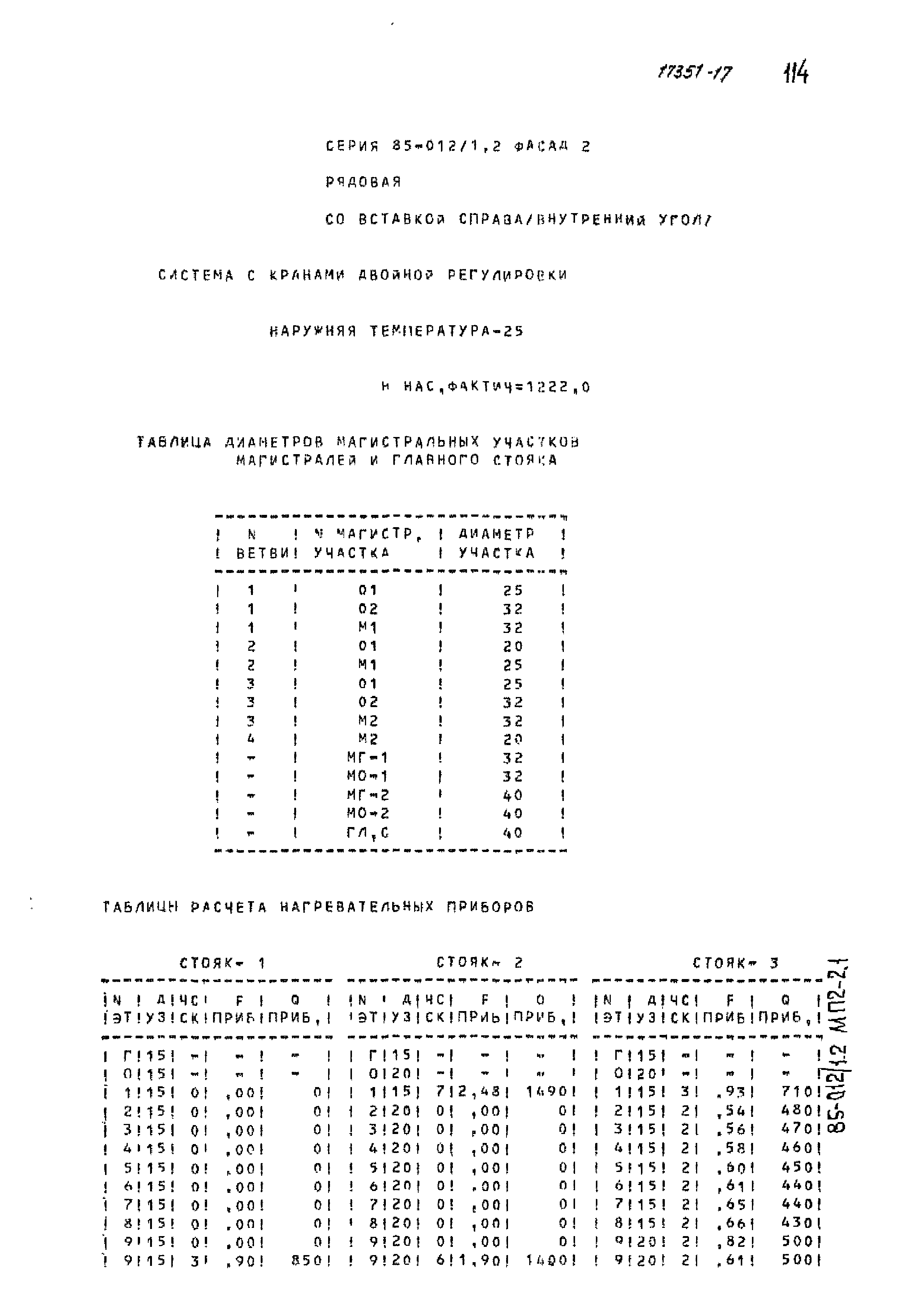 Типовой проект 85-012/1.2