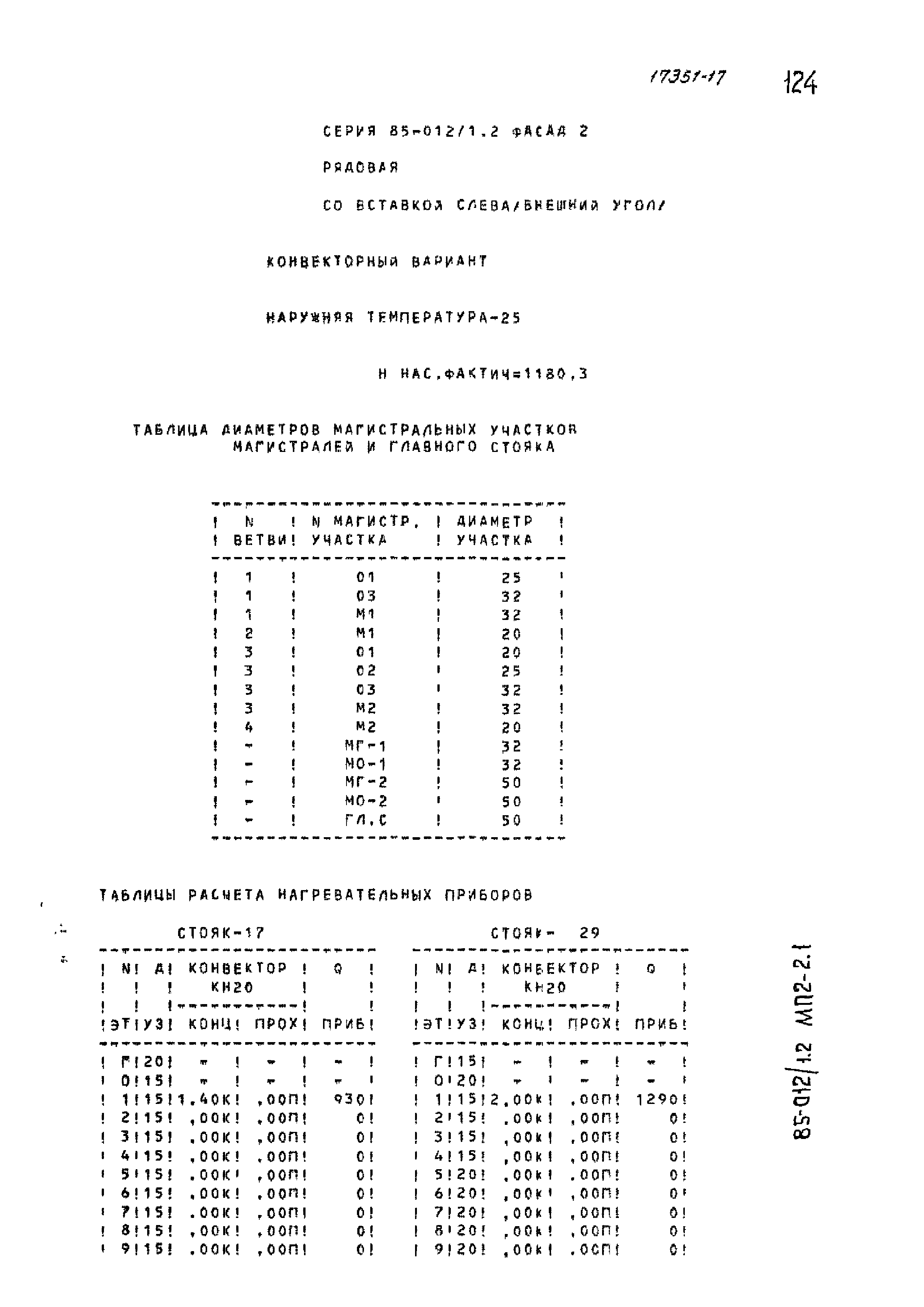 Типовой проект 85-012/1.2