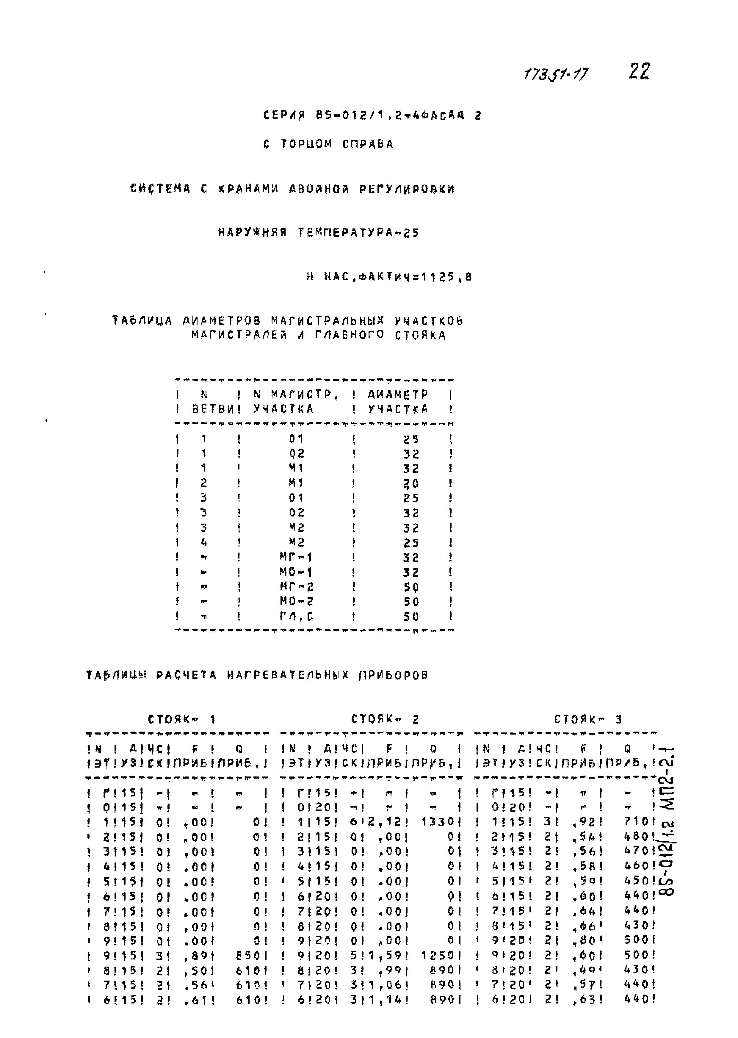 Типовой проект 85-012/1.2