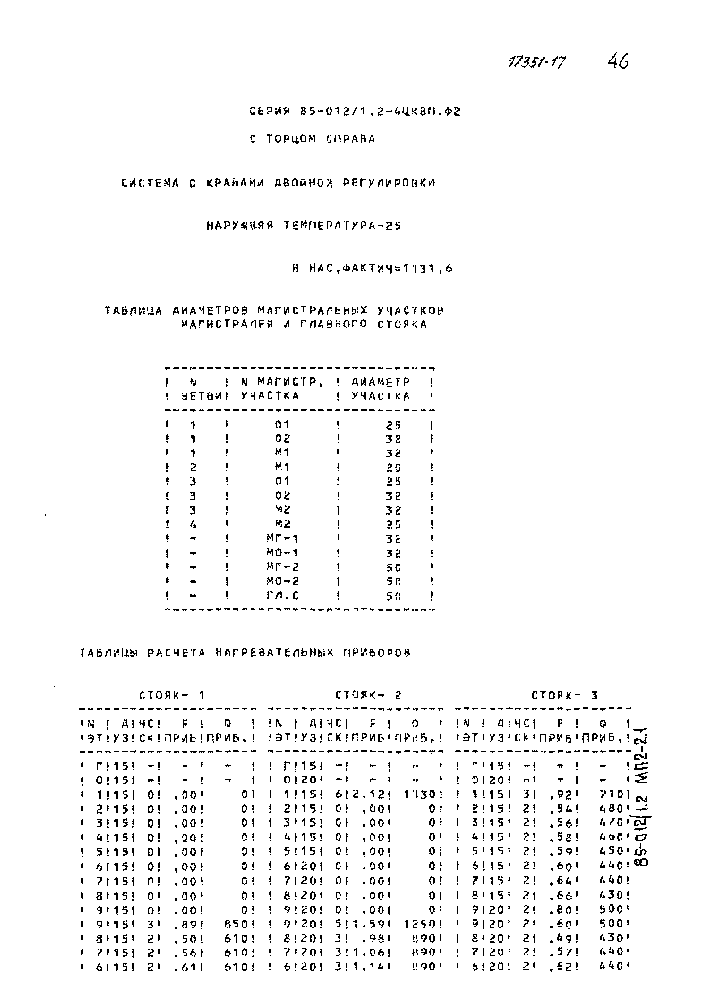 Типовой проект 85-012/1.2