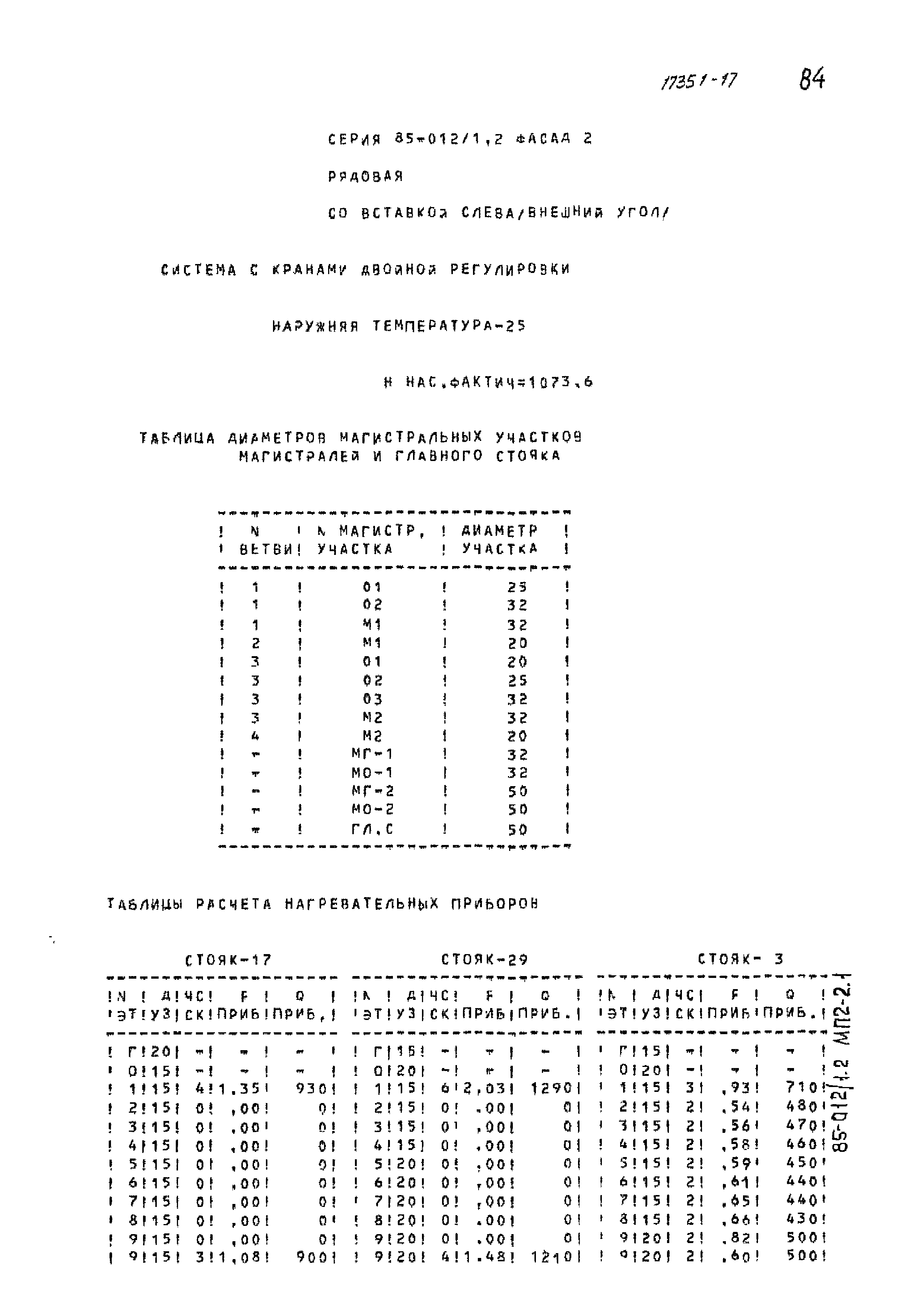 Типовой проект 85-012/1.2