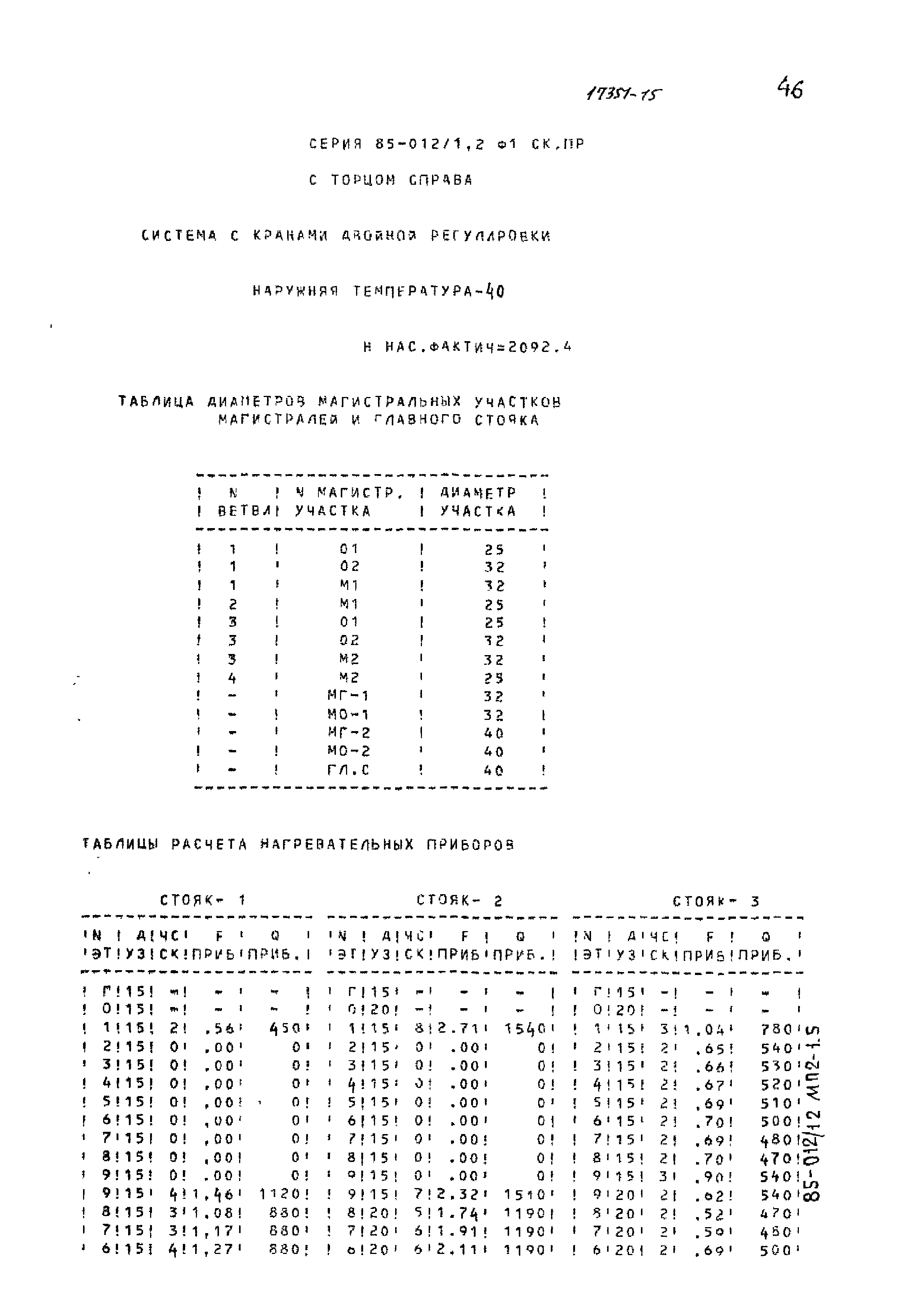 Типовой проект 85-012/1.2