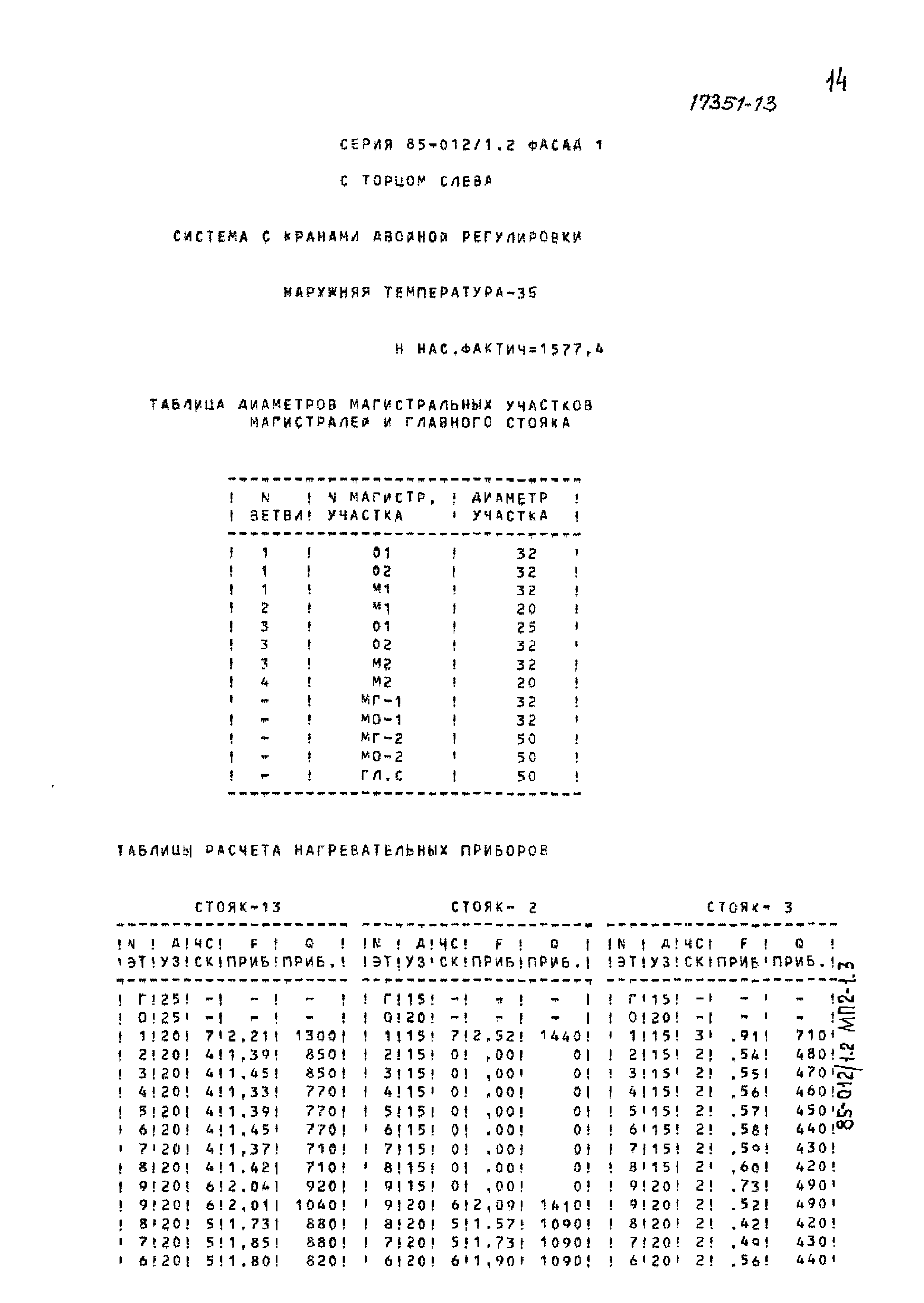 Типовой проект 85-012/1.2