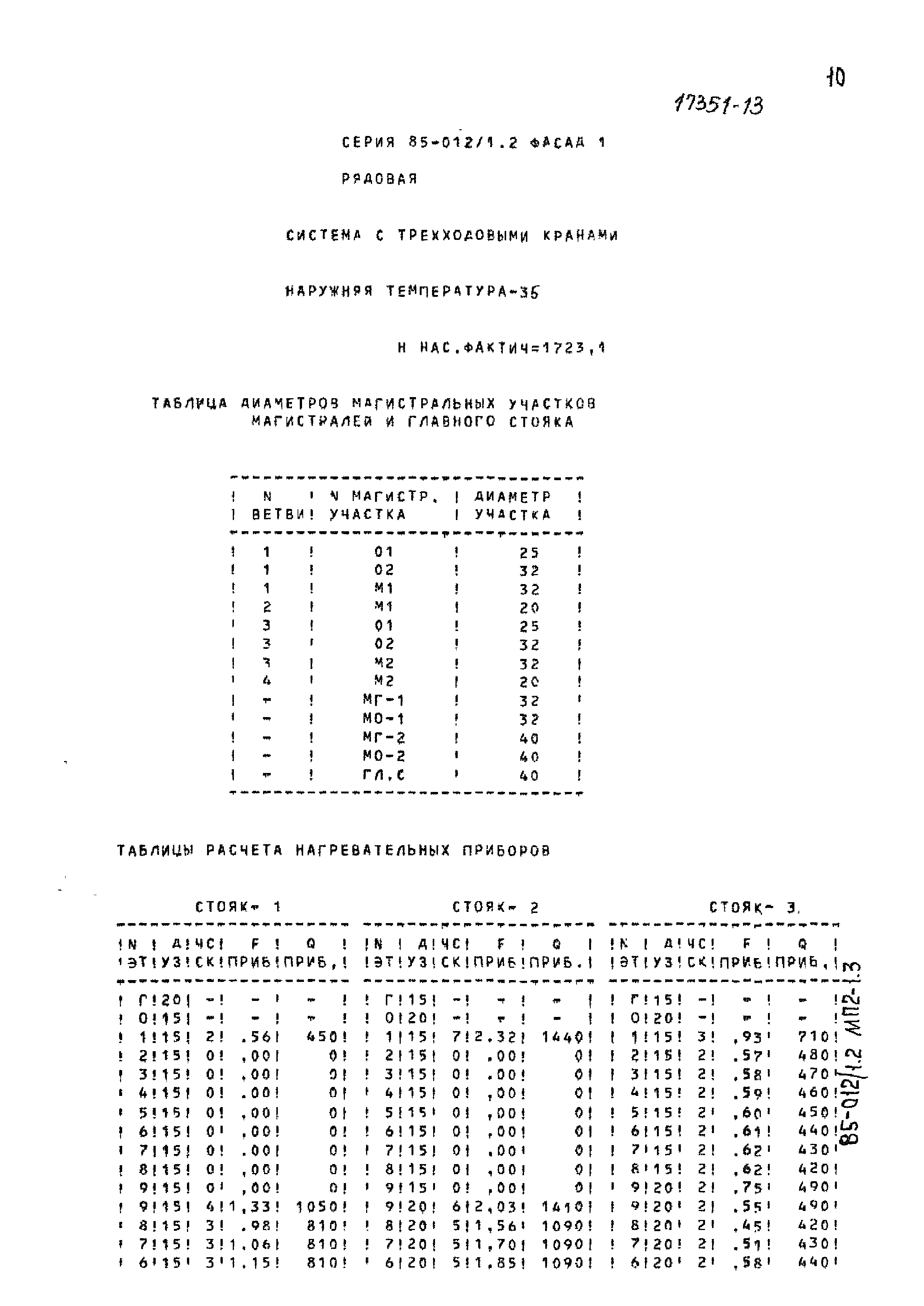 Типовой проект 85-012/1.2