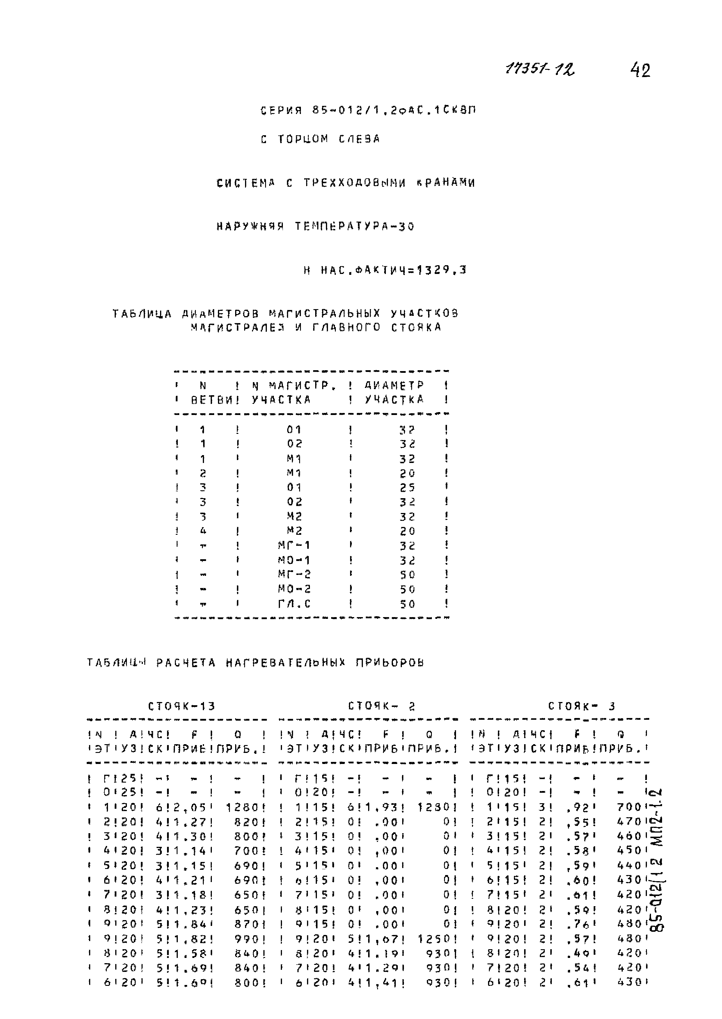 Типовой проект 85-012/1.2