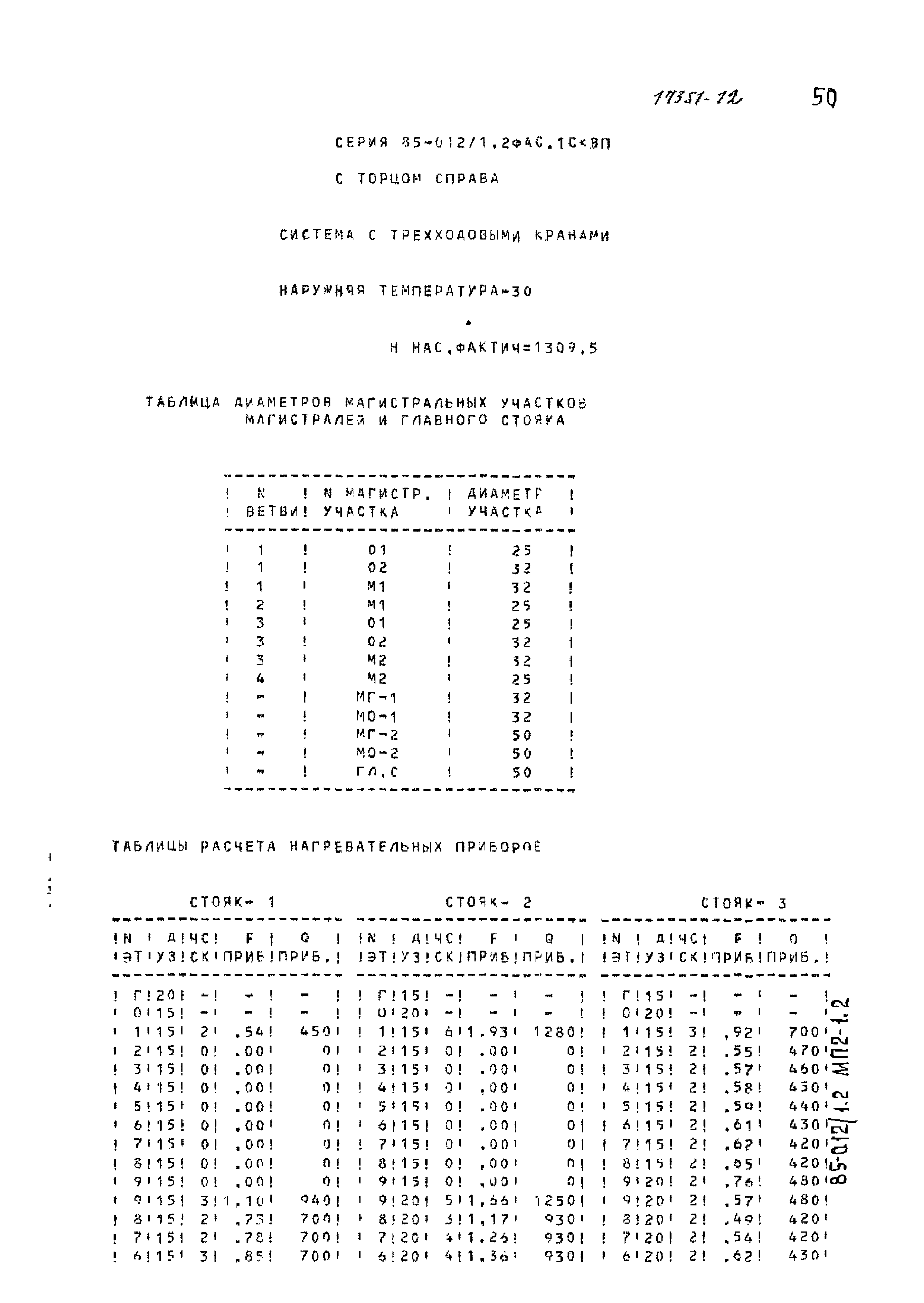 Типовой проект 85-012/1.2