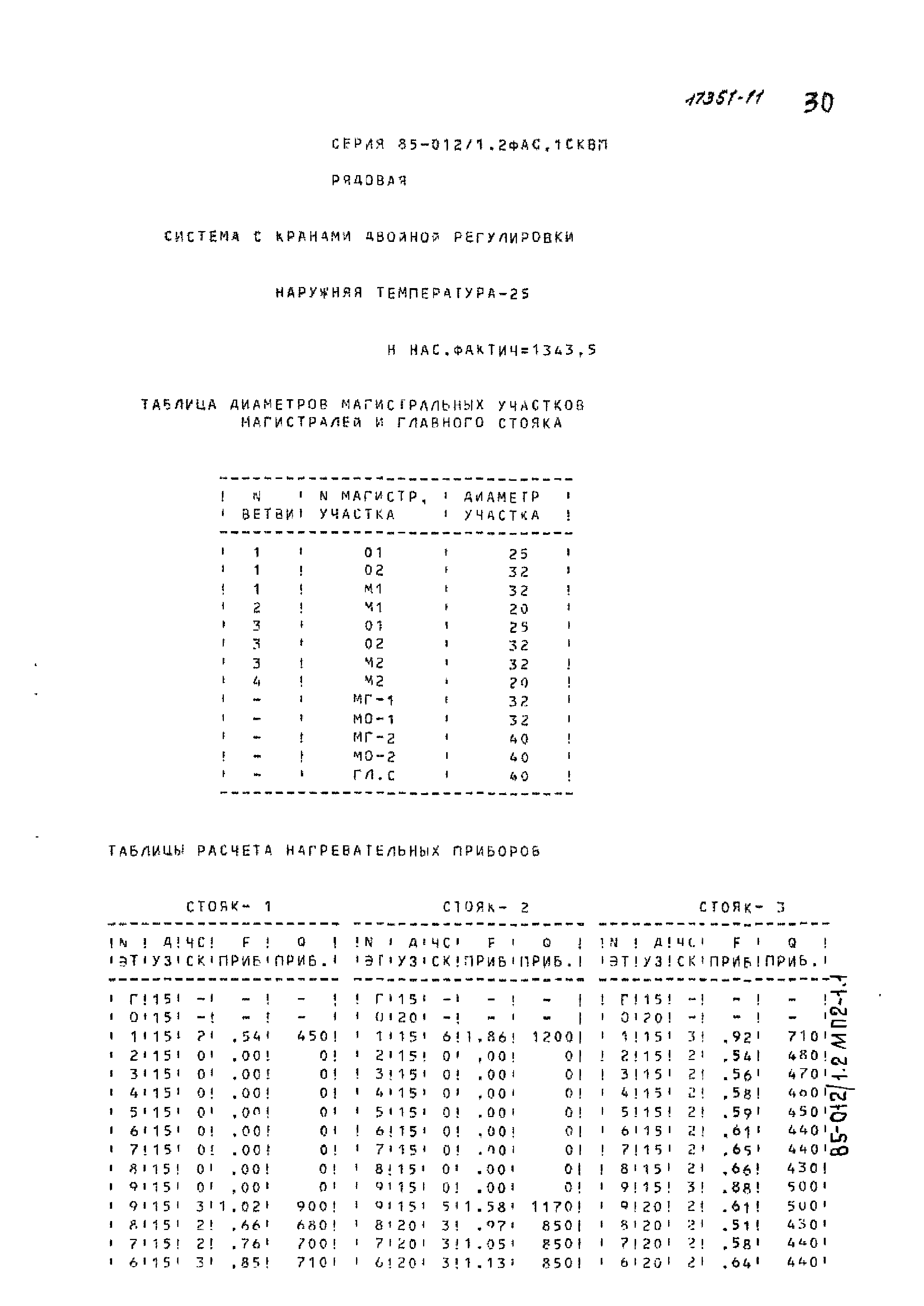 Типовой проект 85-012/1.2