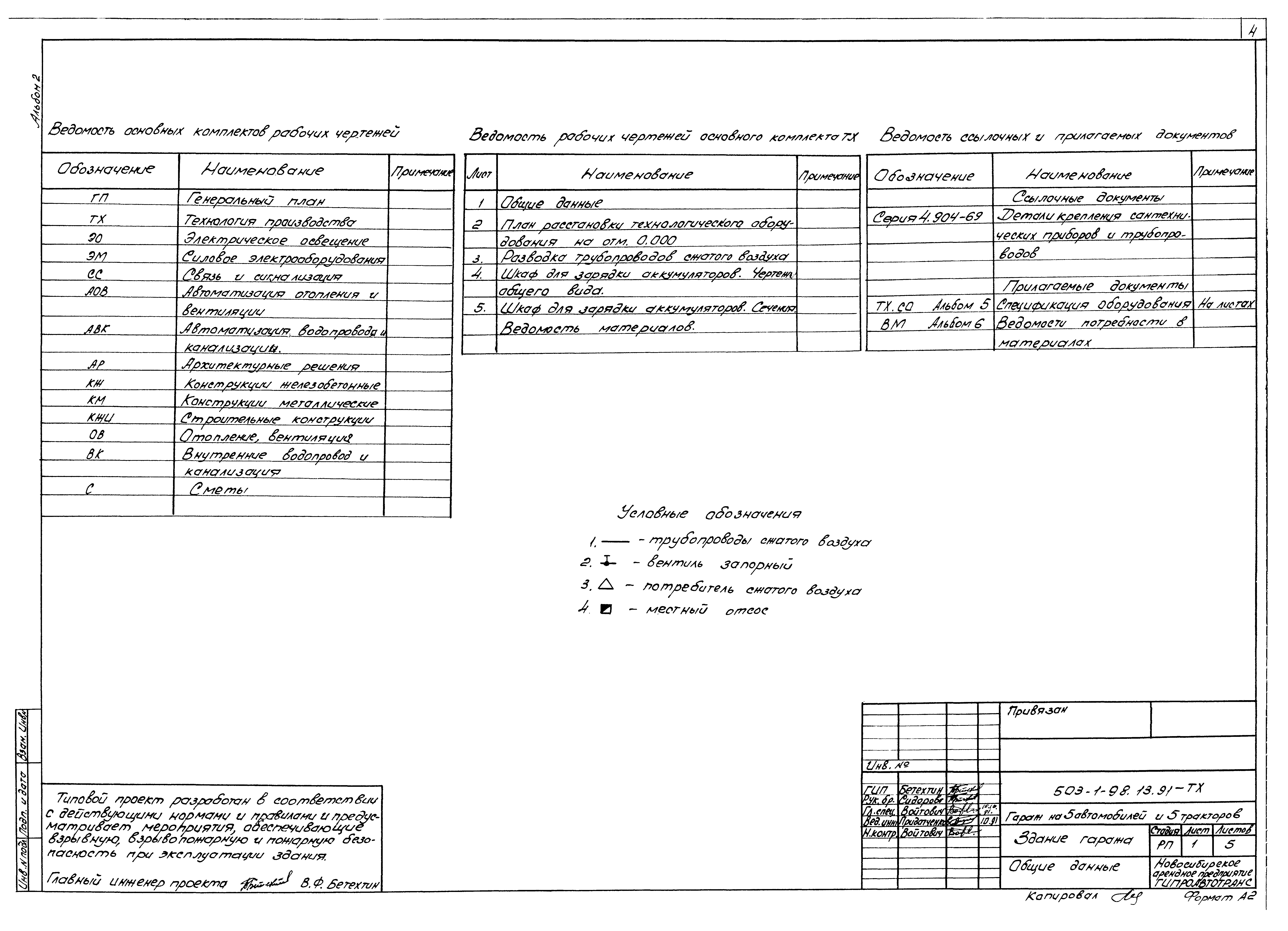 Типовой проект 503-1-98.13.91