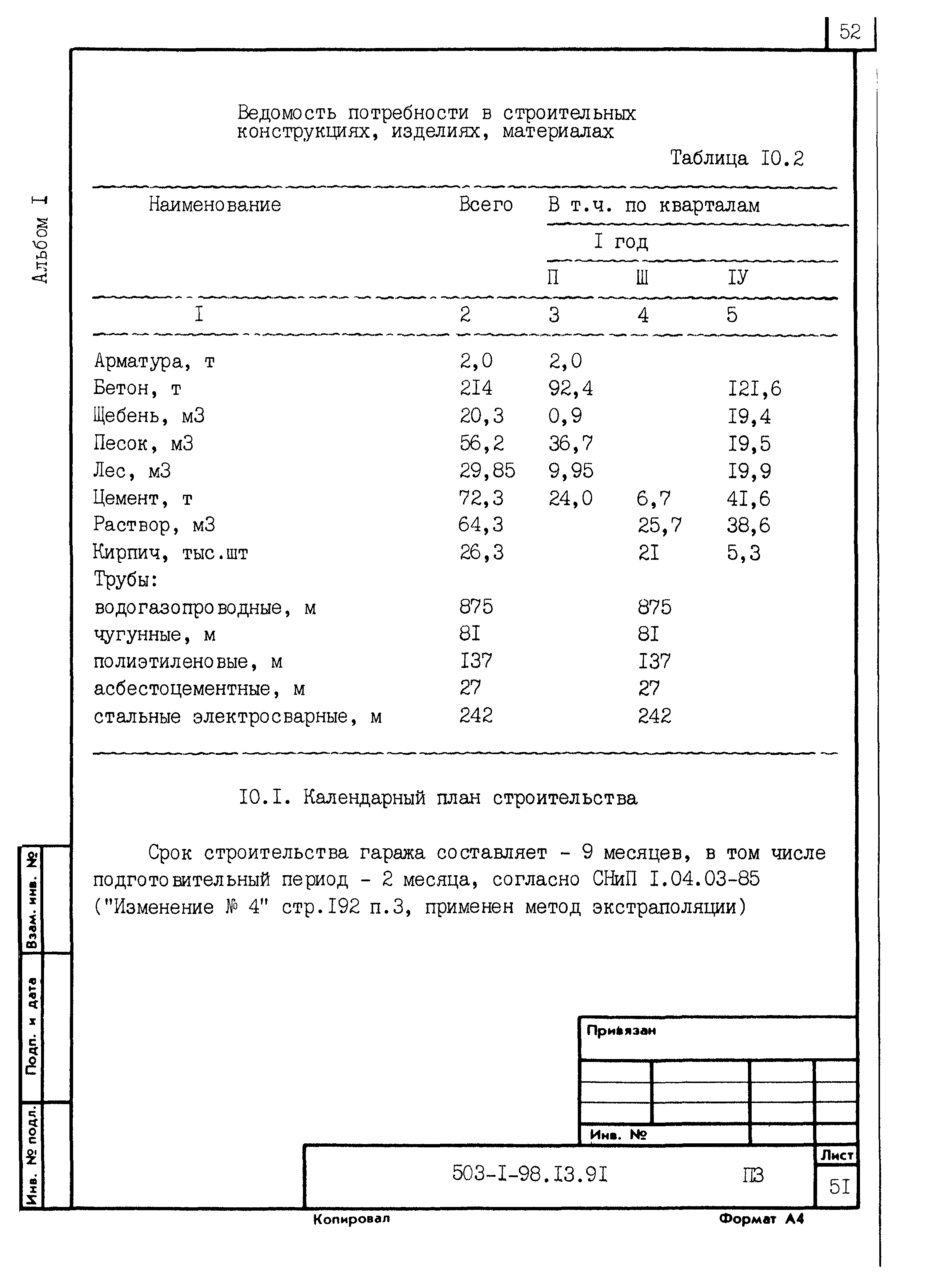 Типовой проект 503-1-98.13.91