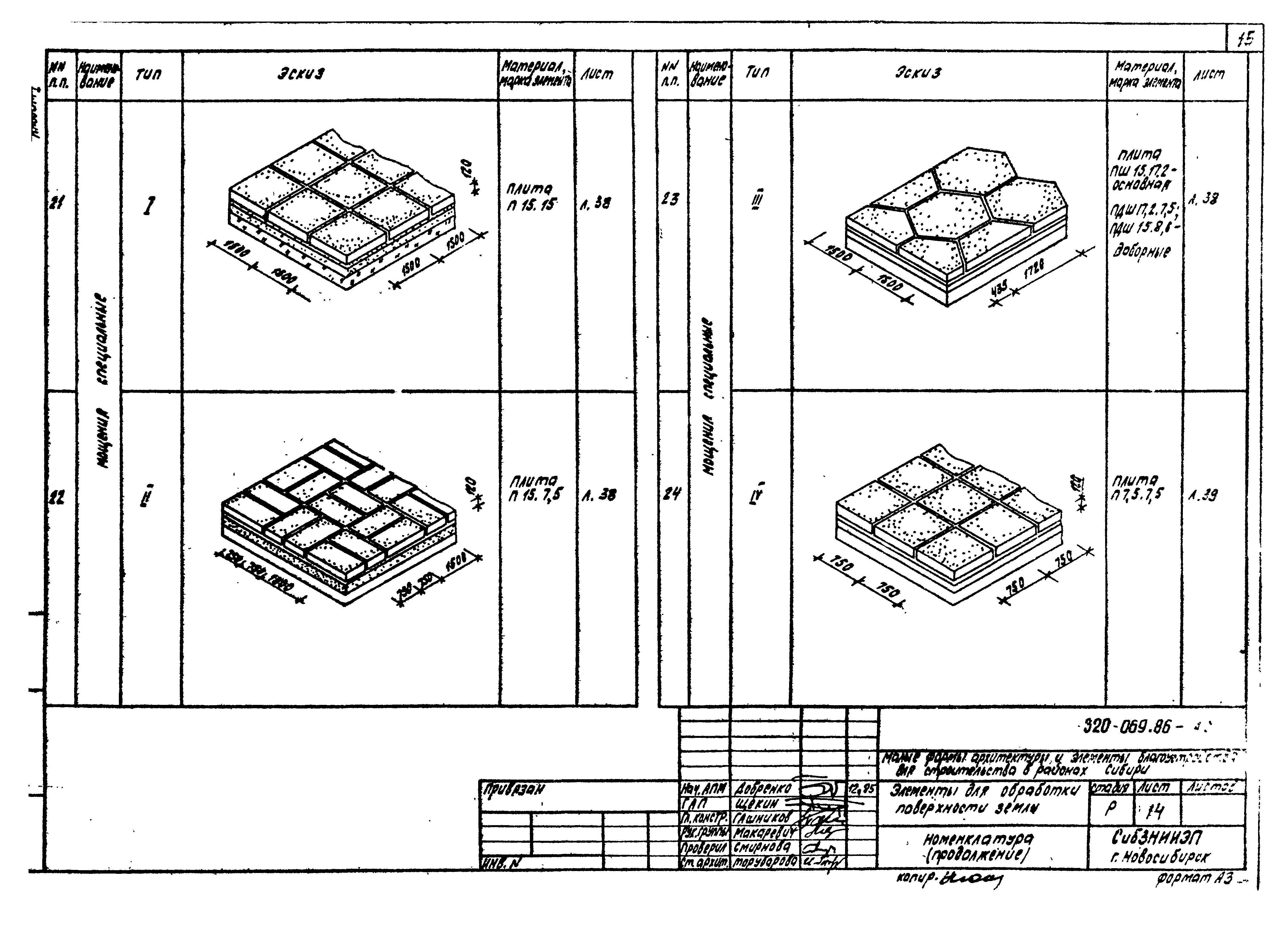 Типовые проектные решения 320-069.86