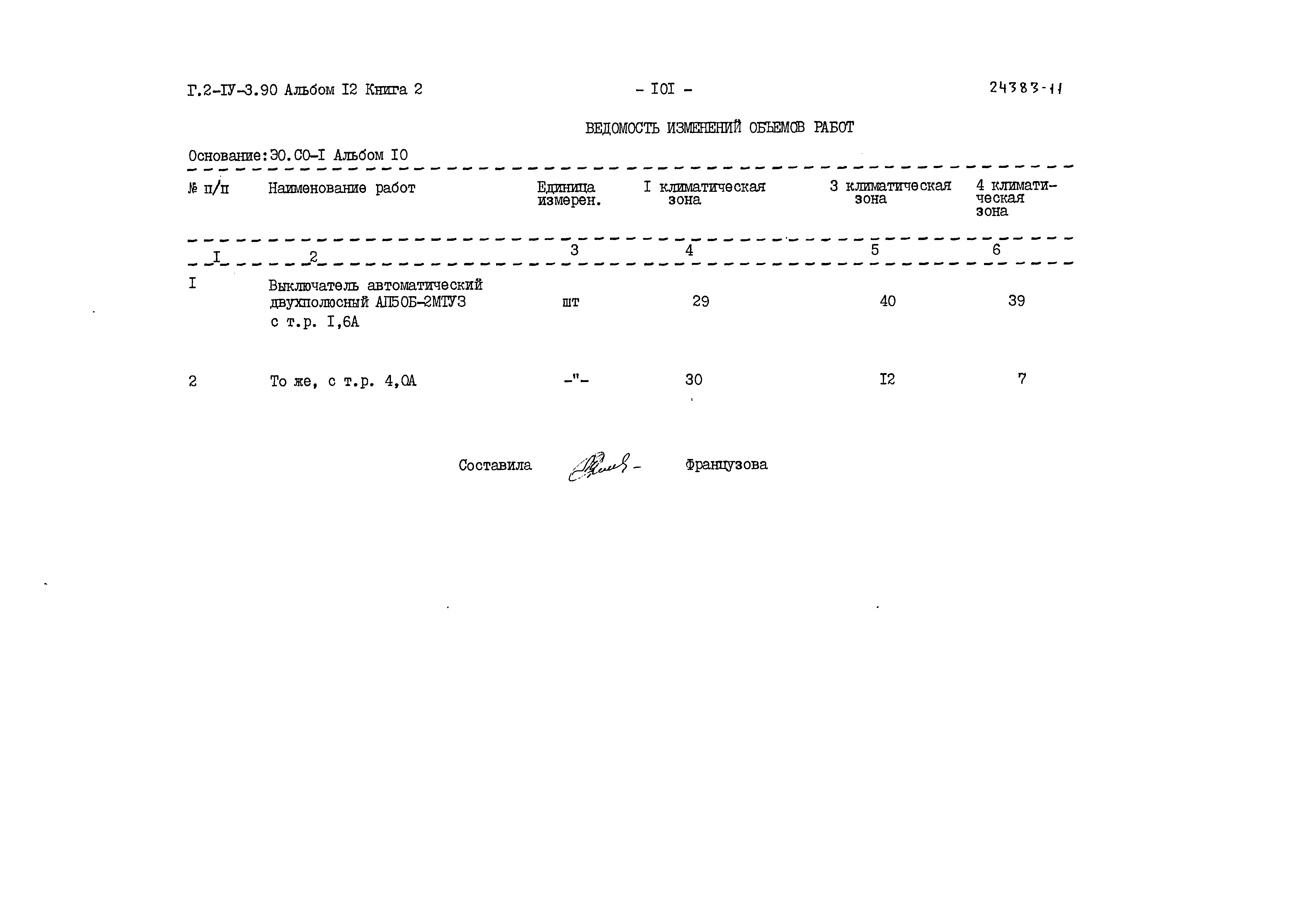 Типовой проект Г.2-IV-3.90