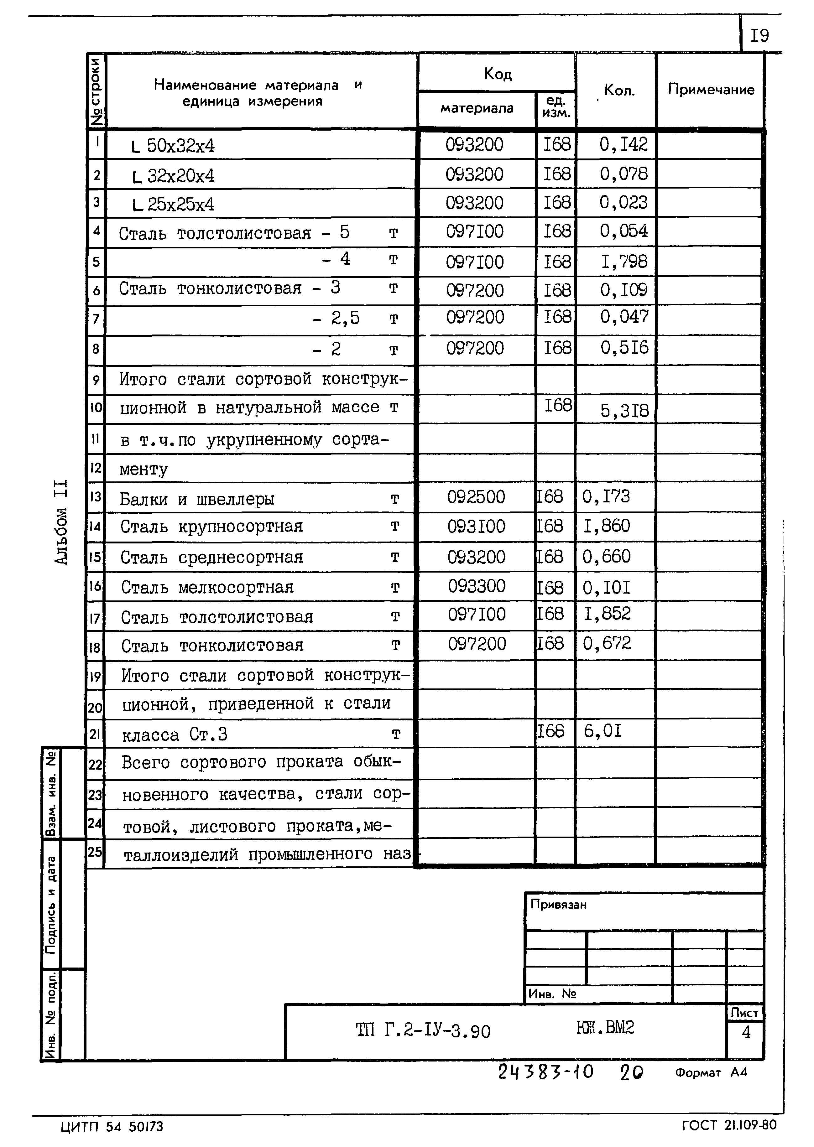 Типовой проект Г.2-IV-3.90