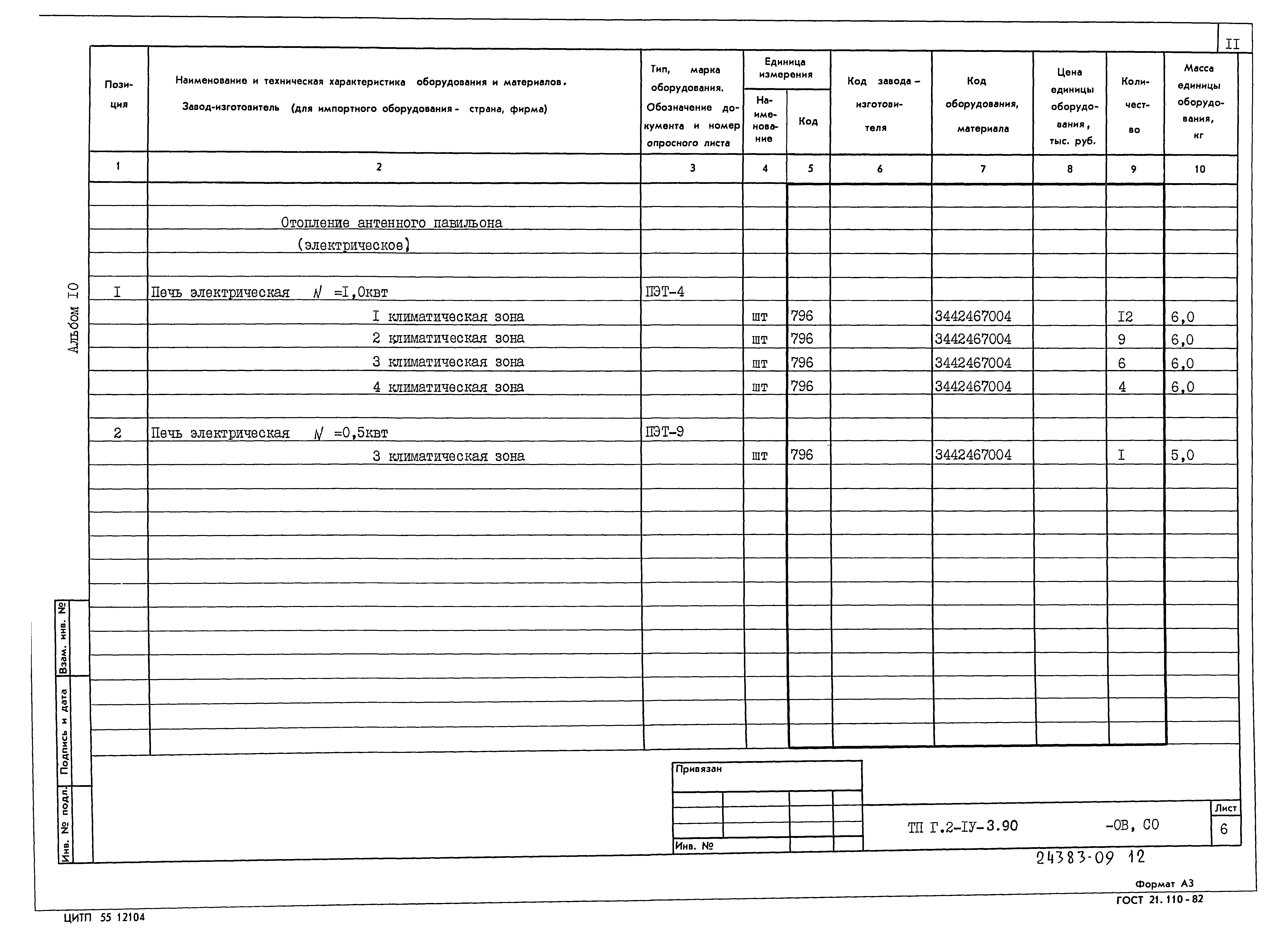 Типовой проект Г.2-IV-3.90