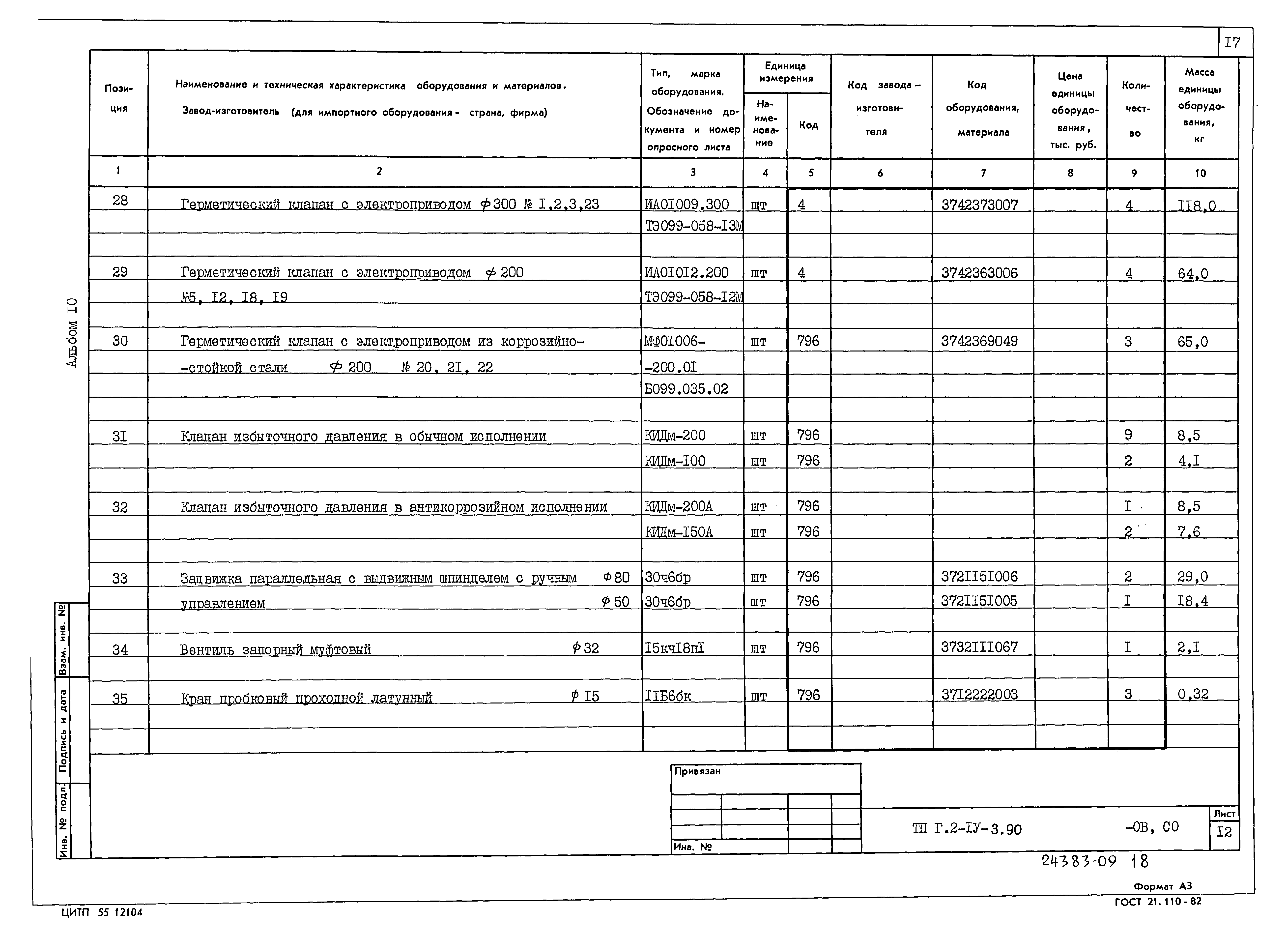 Типовой проект Г.2-IV-3.90