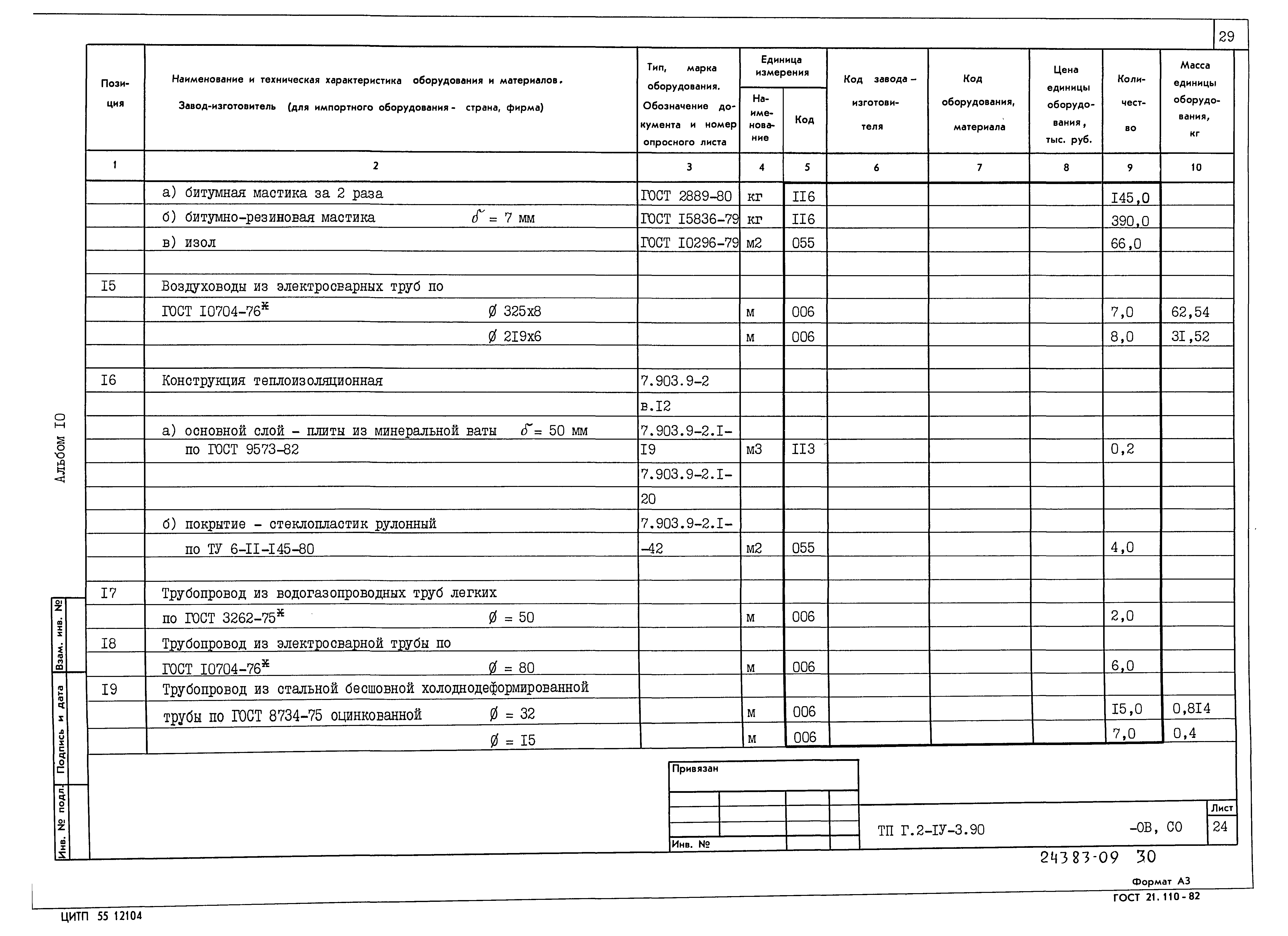 Типовой проект Г.2-IV-3.90