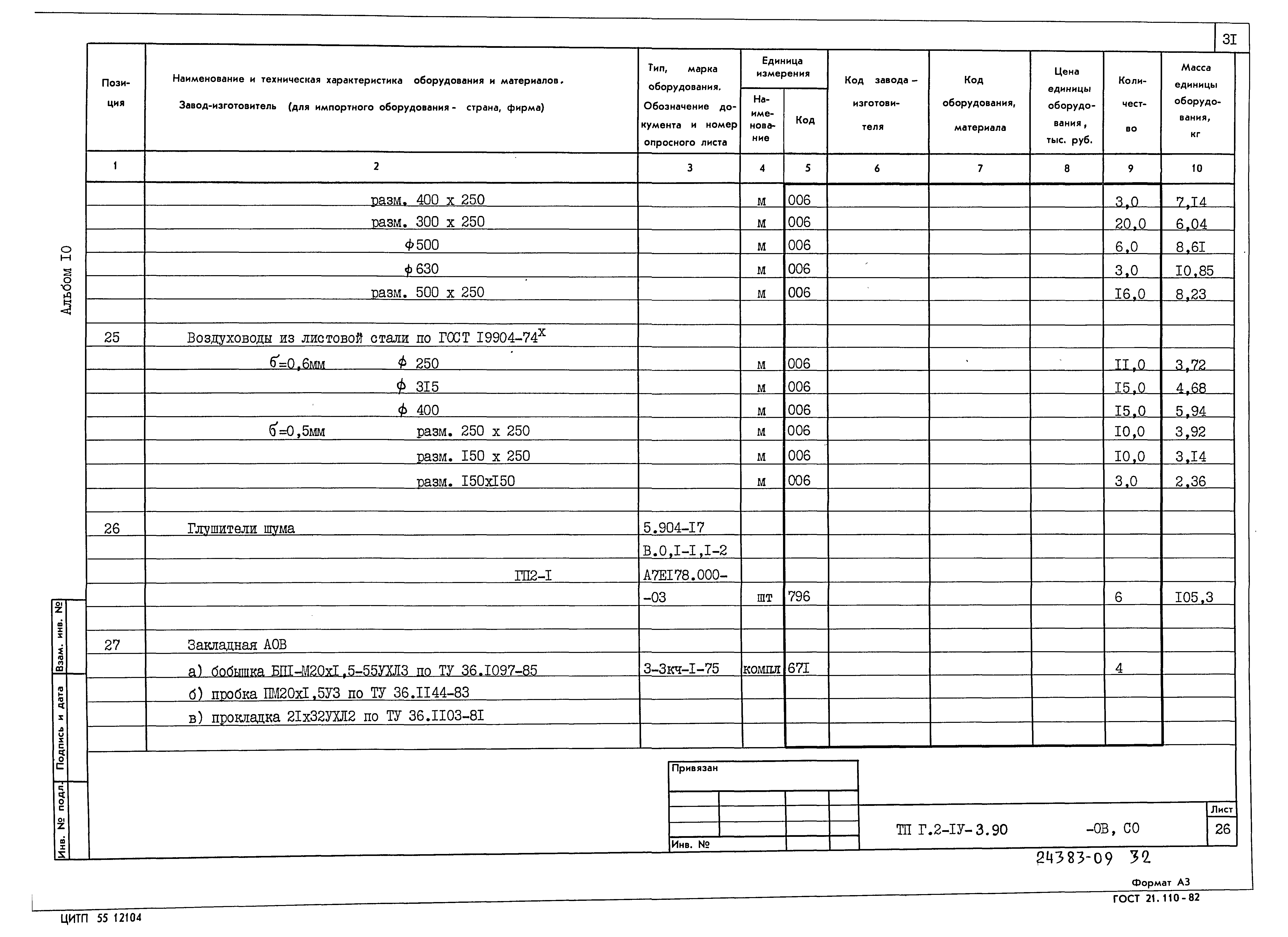 Типовой проект Г.2-IV-3.90