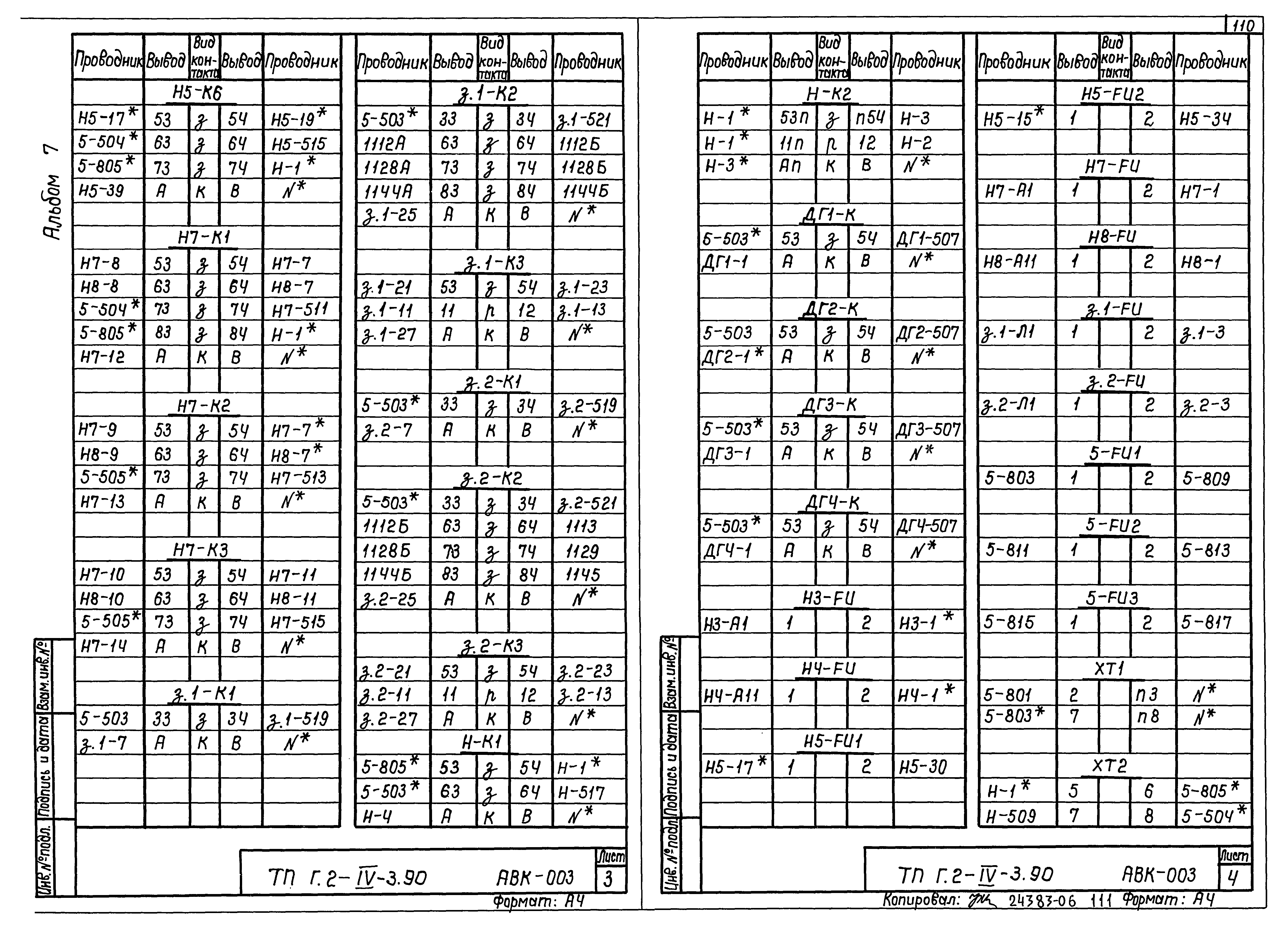 Типовой проект Г.2-IV-3.90