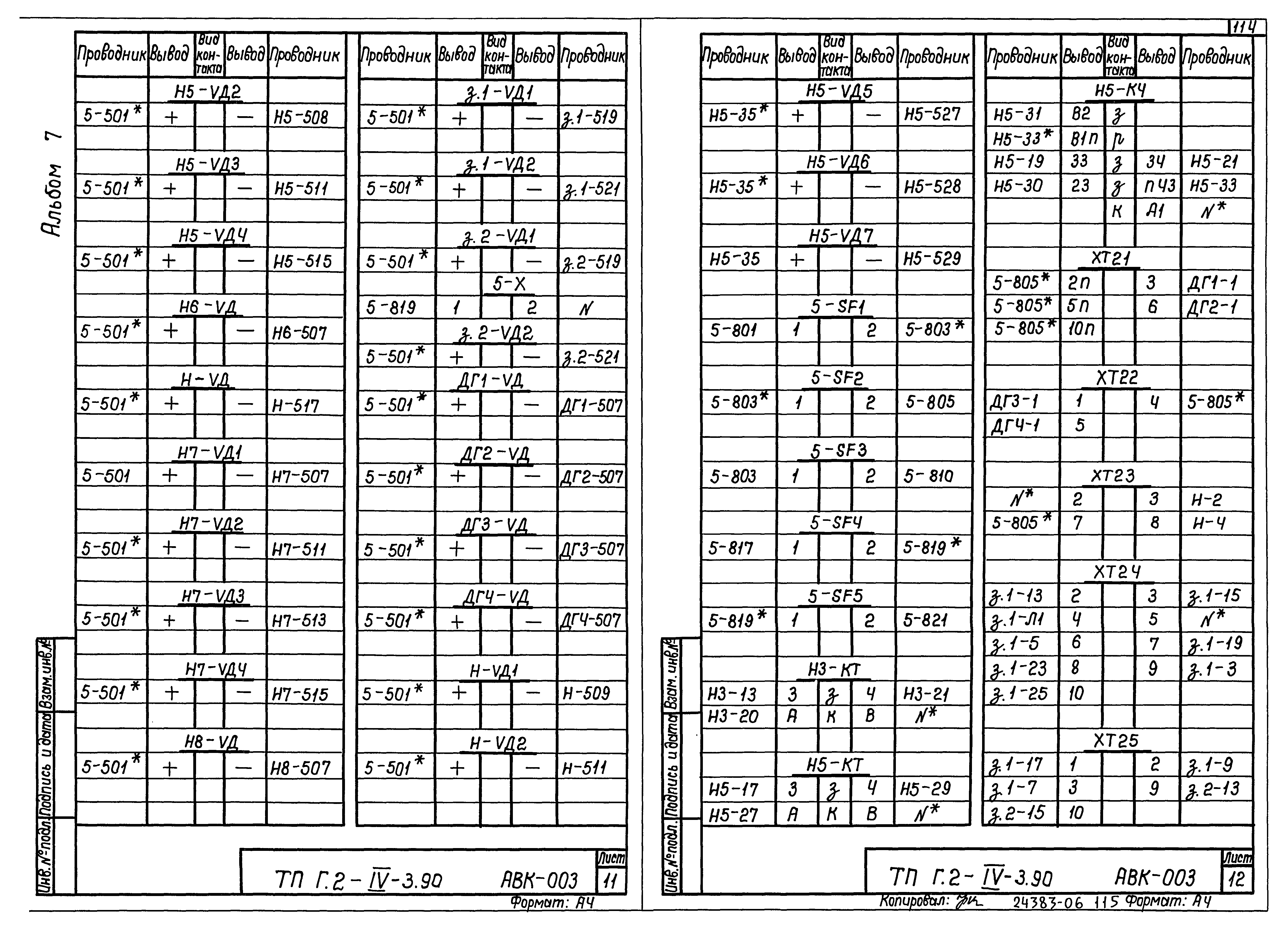 Типовой проект Г.2-IV-3.90