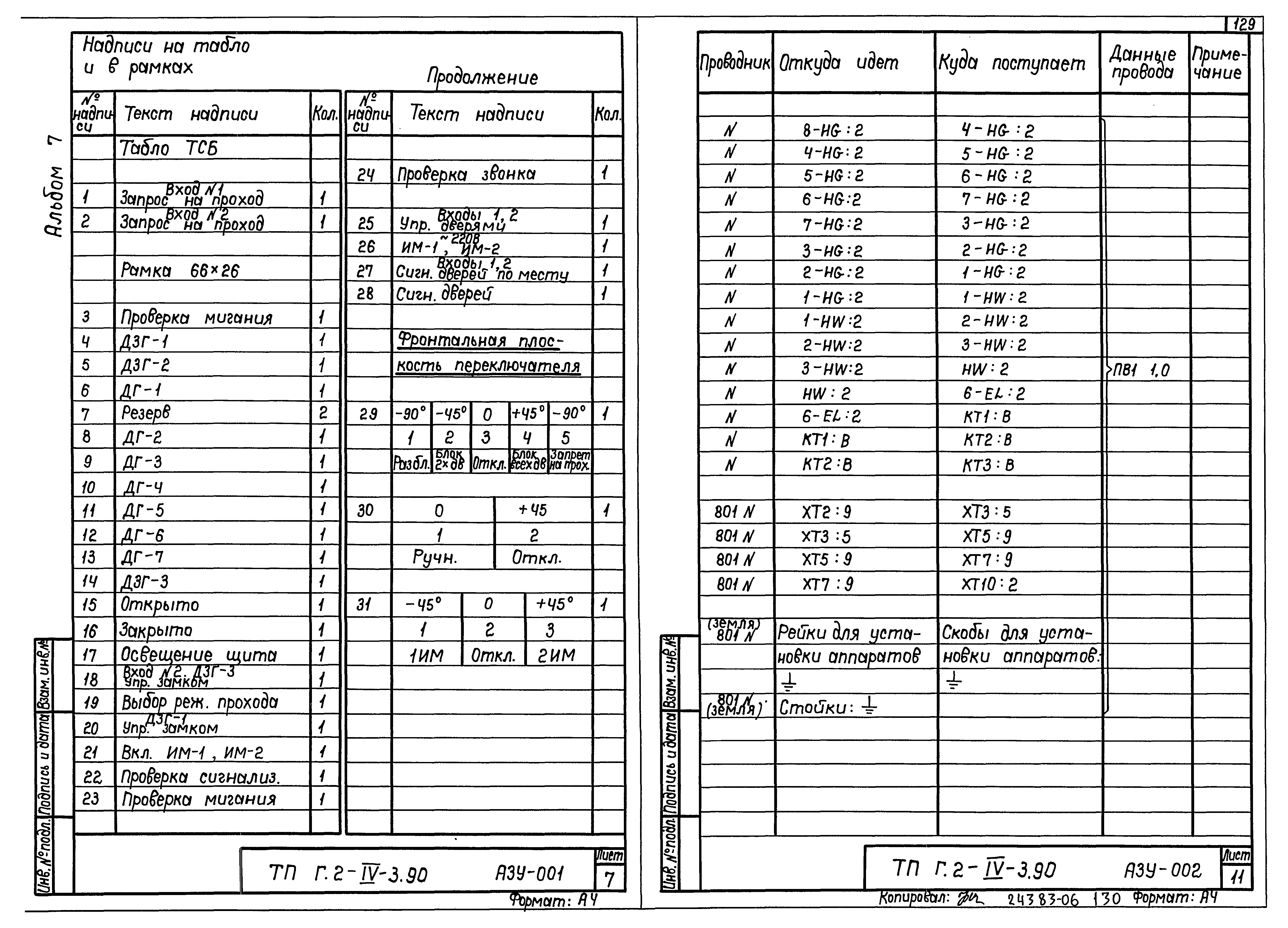 Типовой проект Г.2-IV-3.90