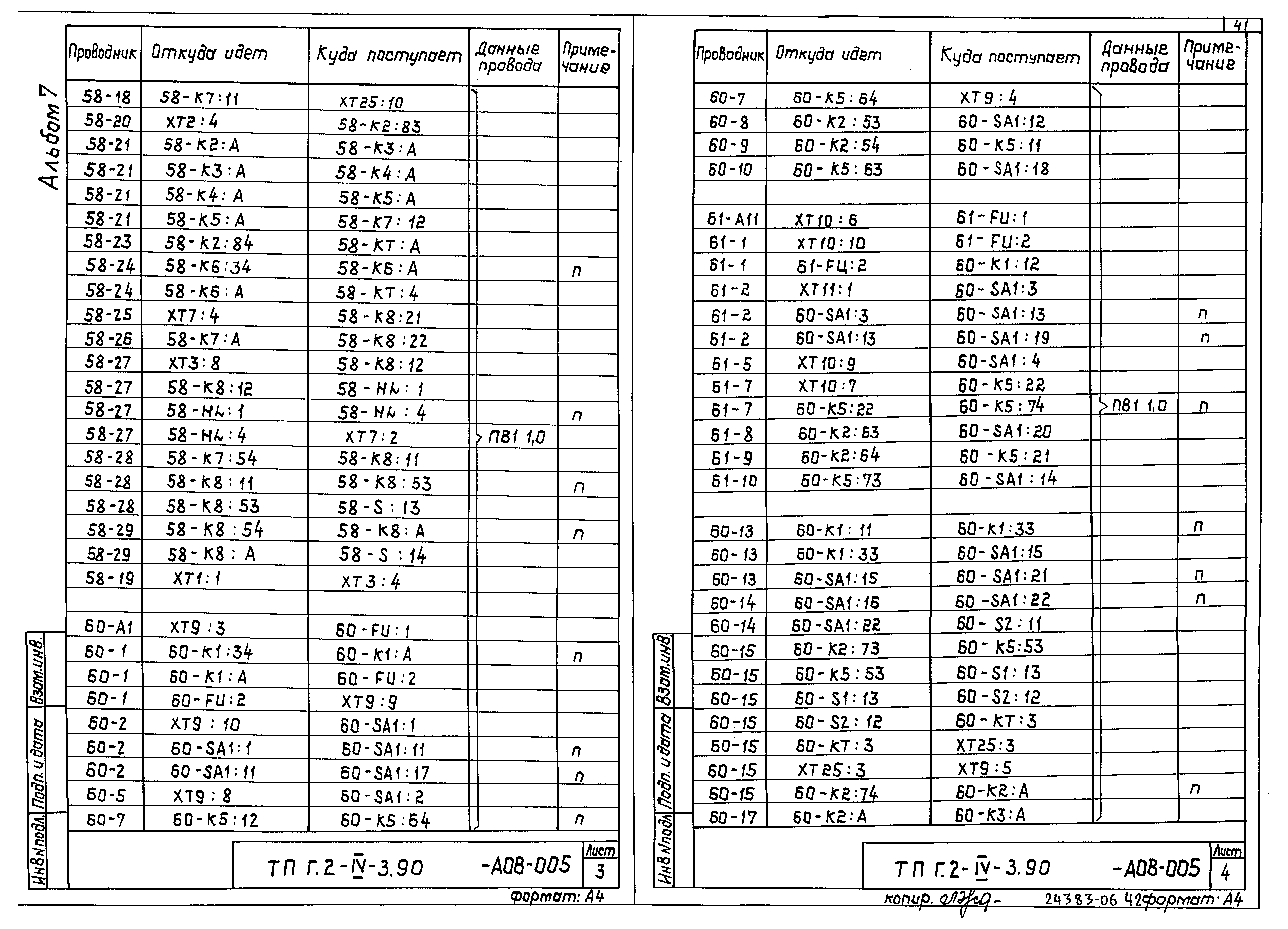 Типовой проект Г.2-IV-3.90