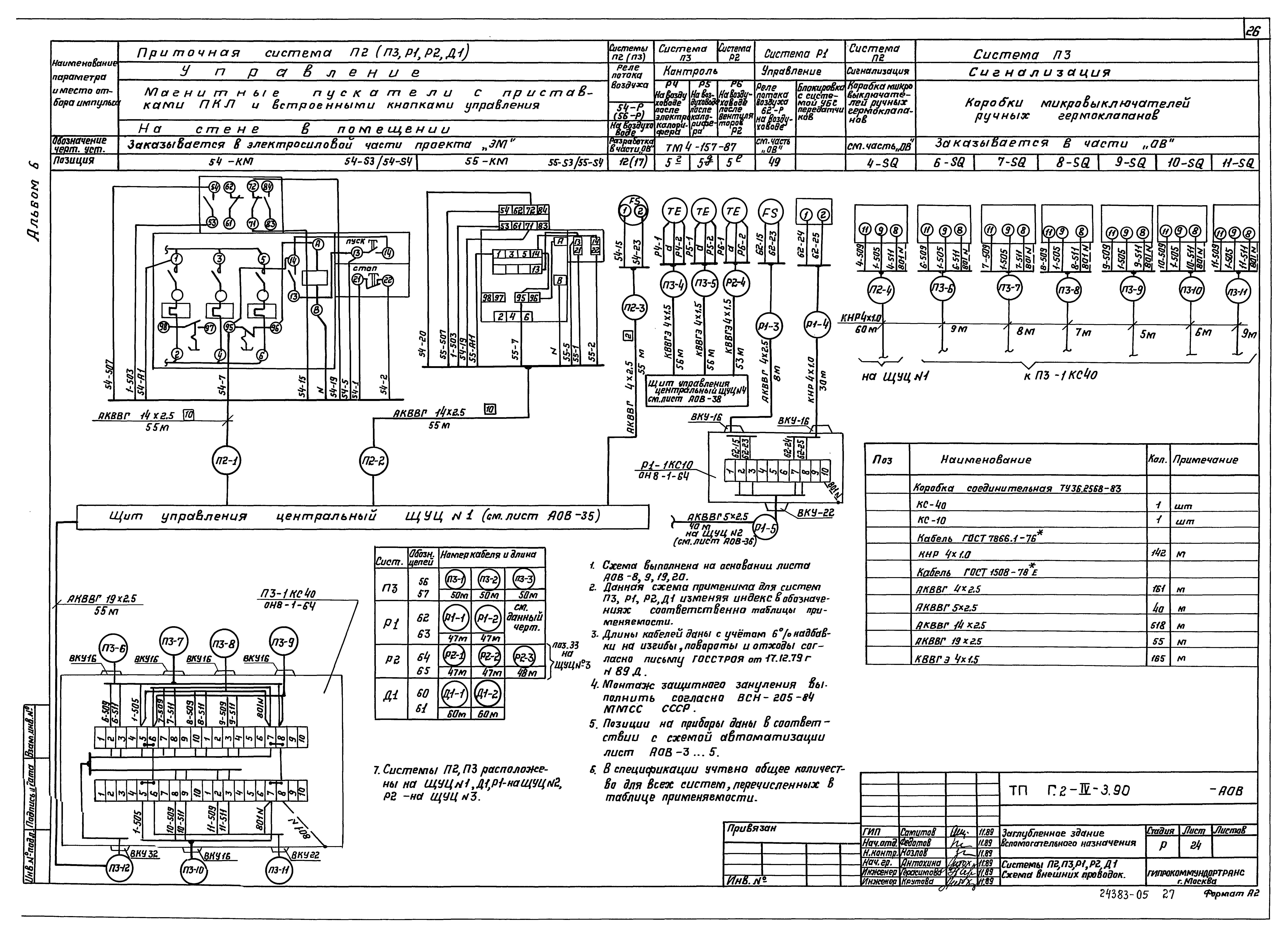 Типовой проект Г.2-IV-3.90