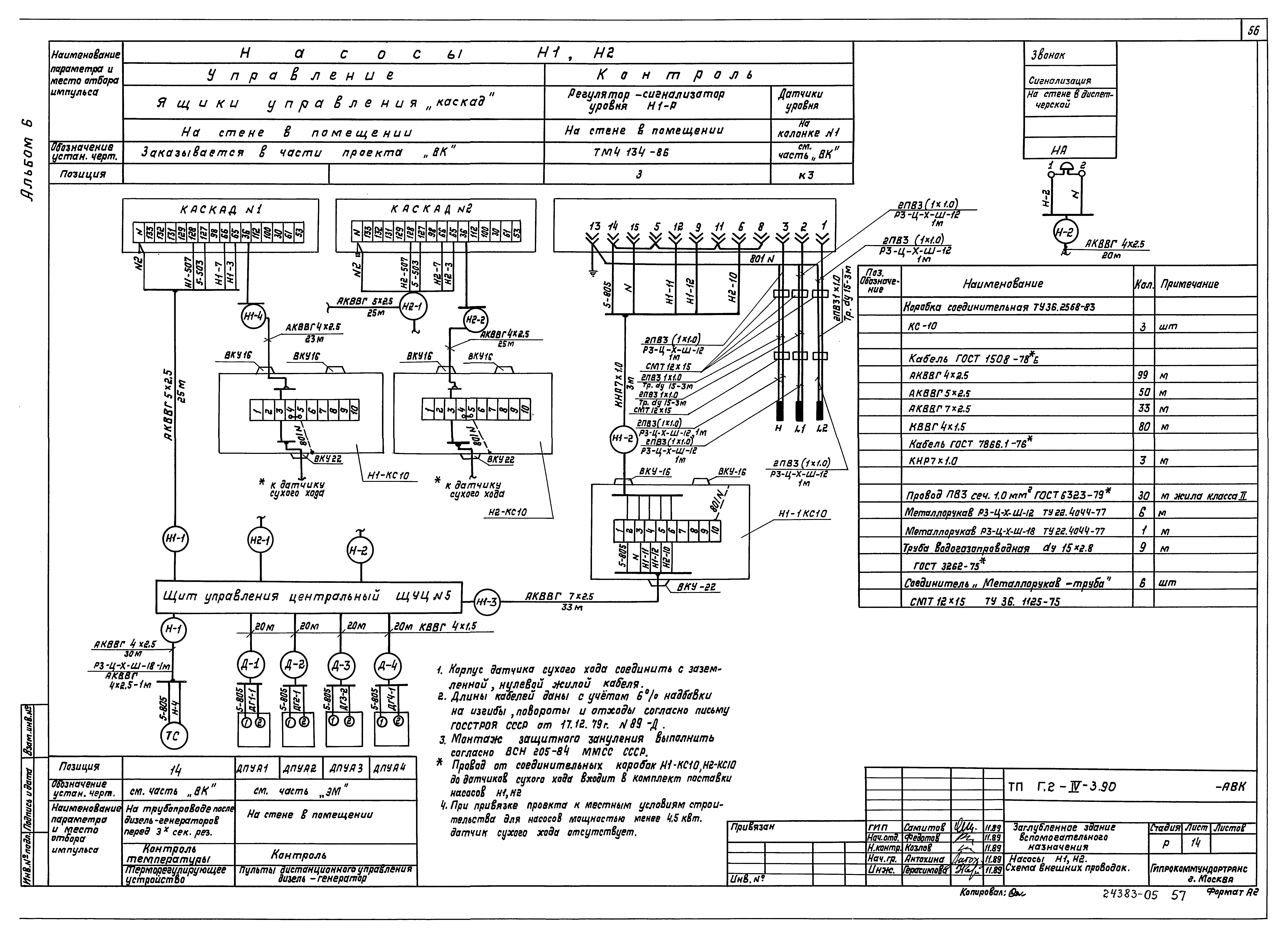 Типовой проект Г.2-IV-3.90