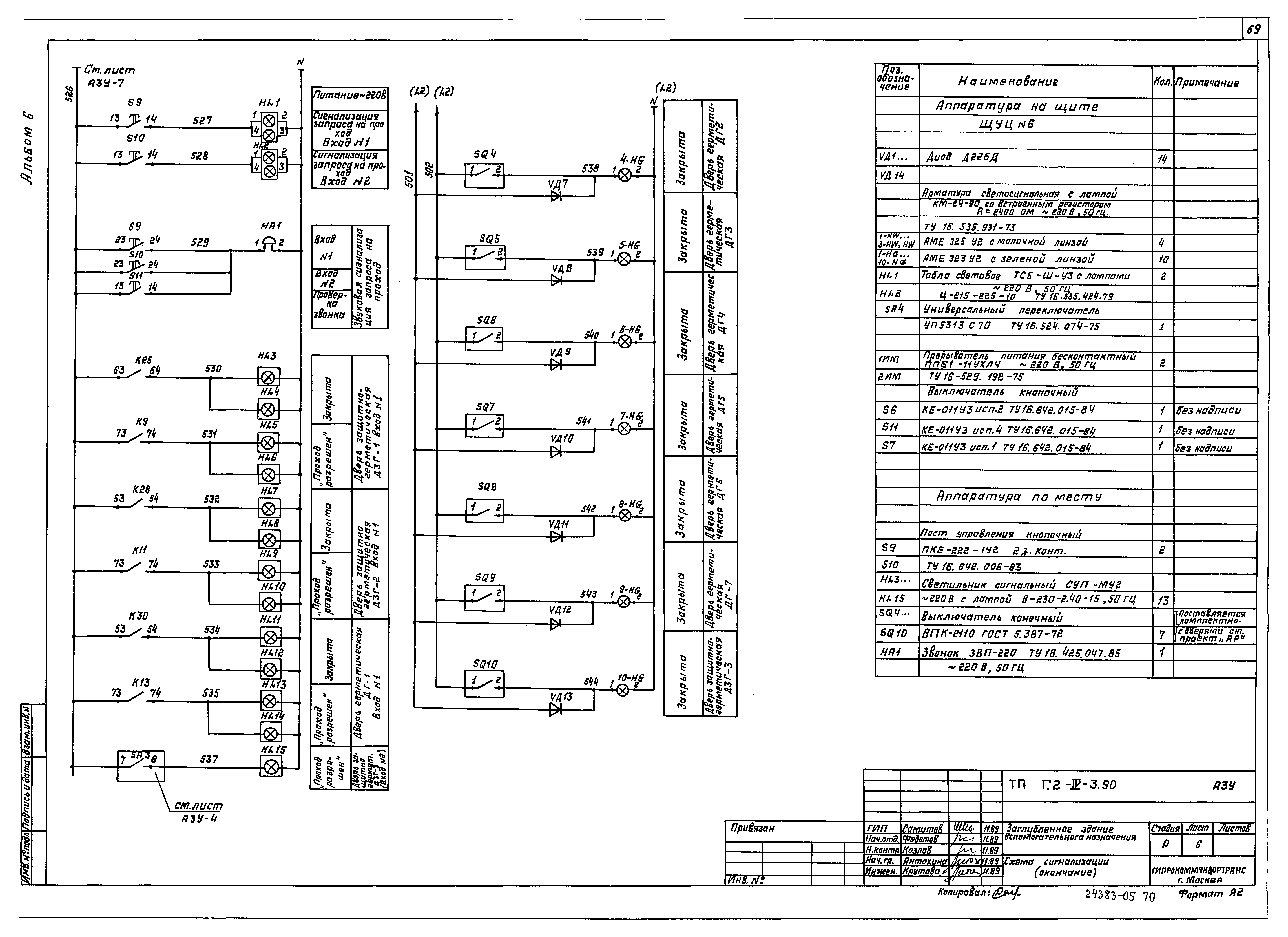 Типовой проект Г.2-IV-3.90