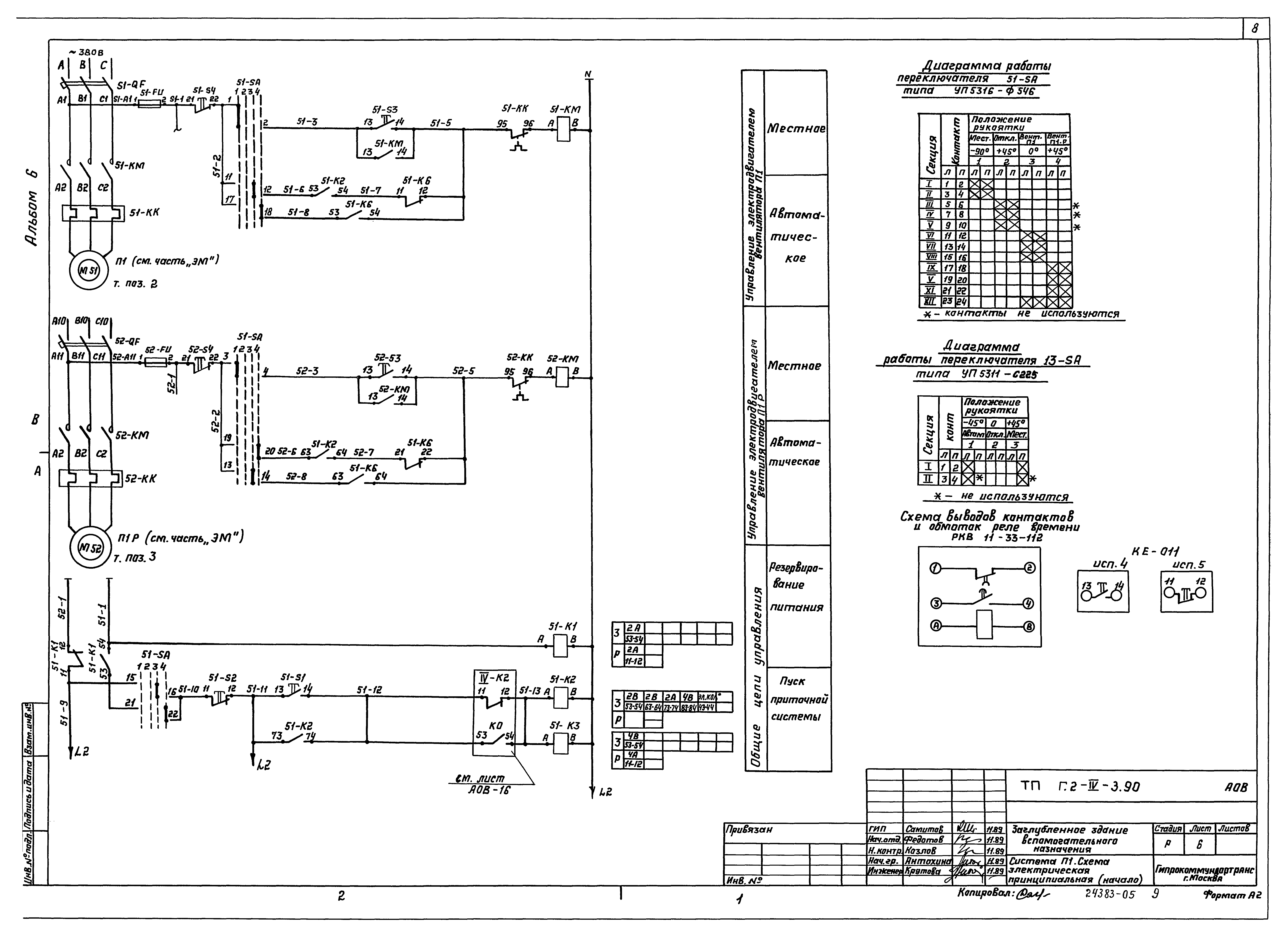 Типовой проект Г.2-IV-3.90