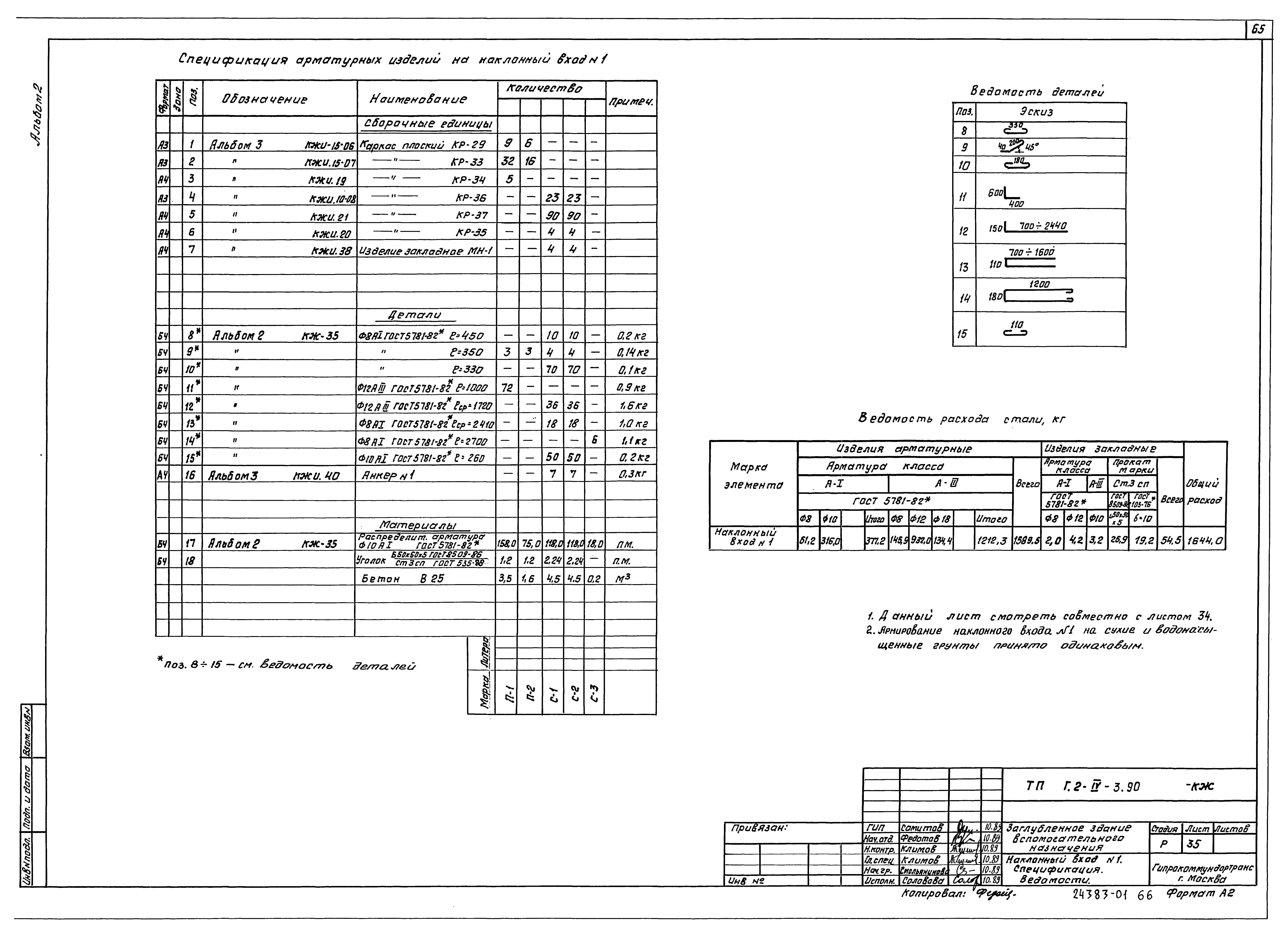 Типовой проект Г.2-IV-3.90