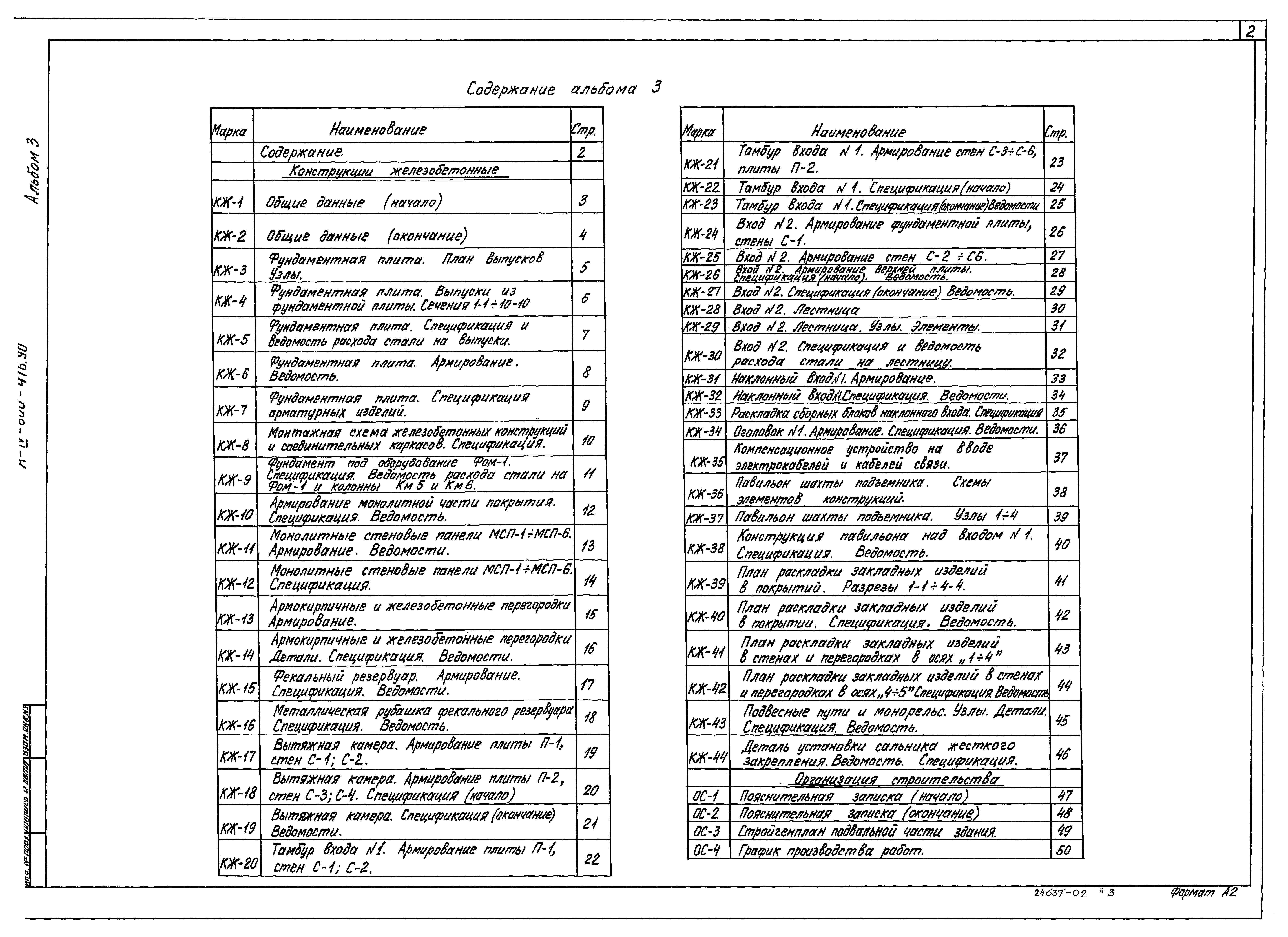 Типовой проект А-IV-600-476.90