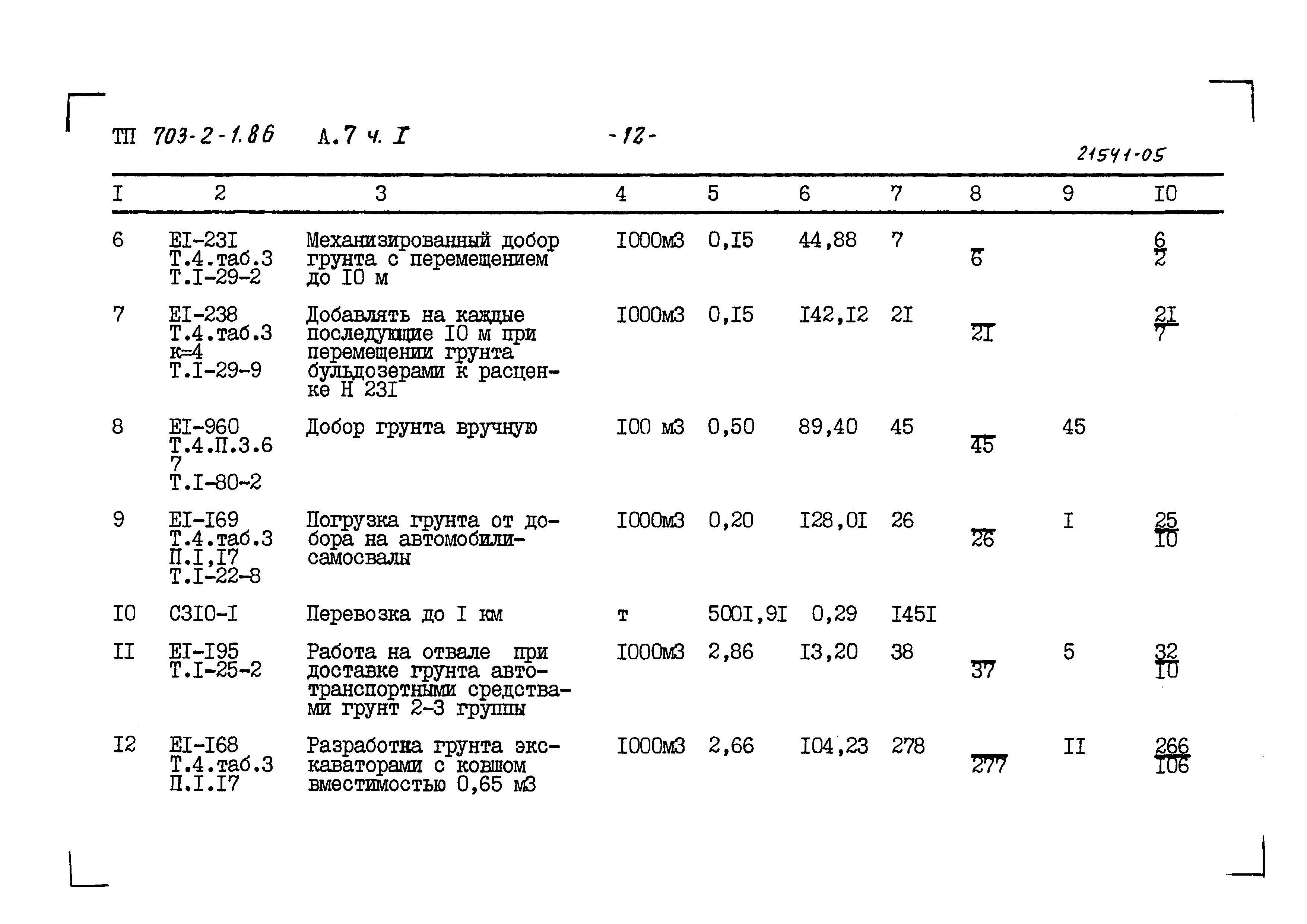 Типовой проект 703-2-1.86