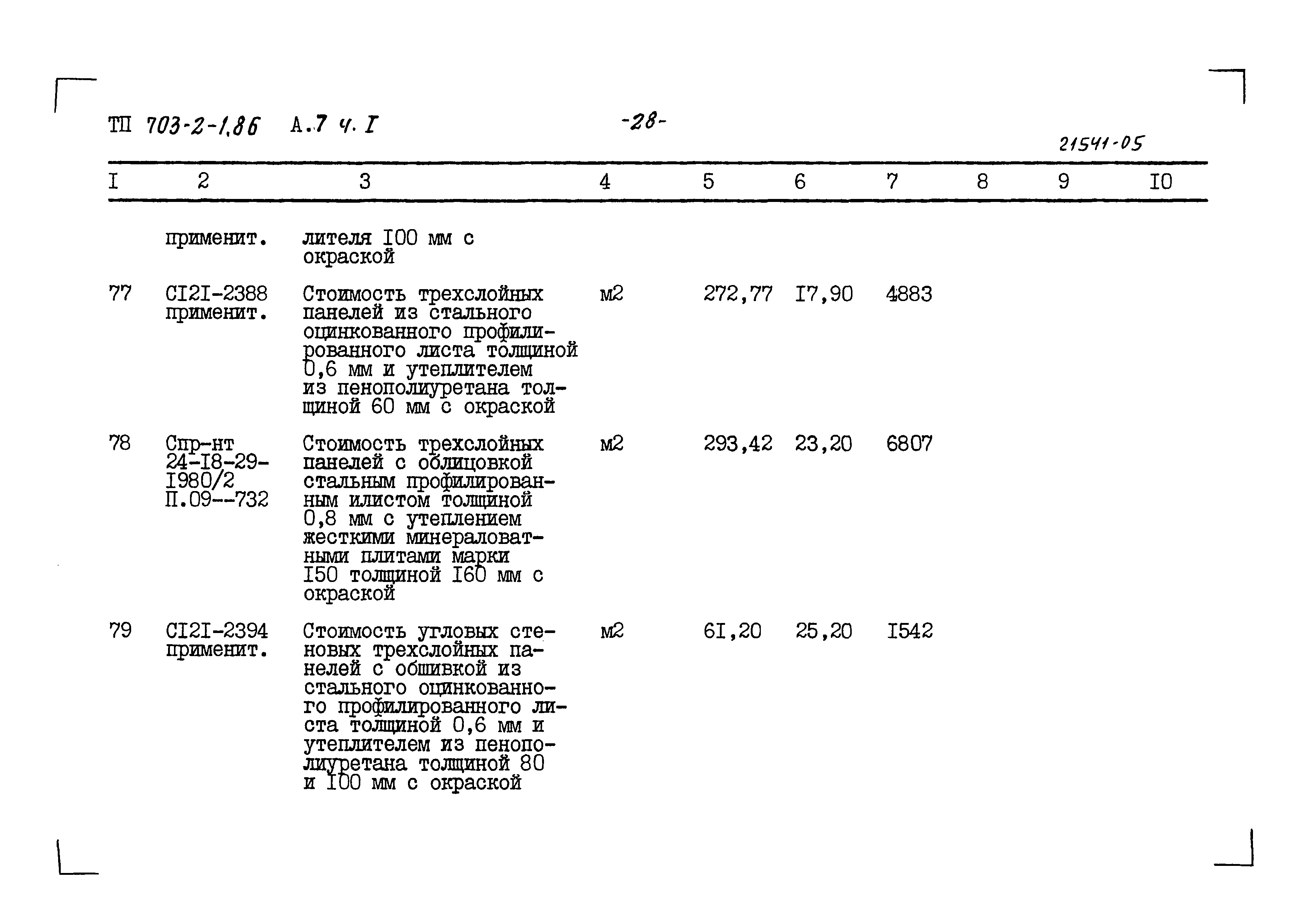 Типовой проект 703-2-1.86