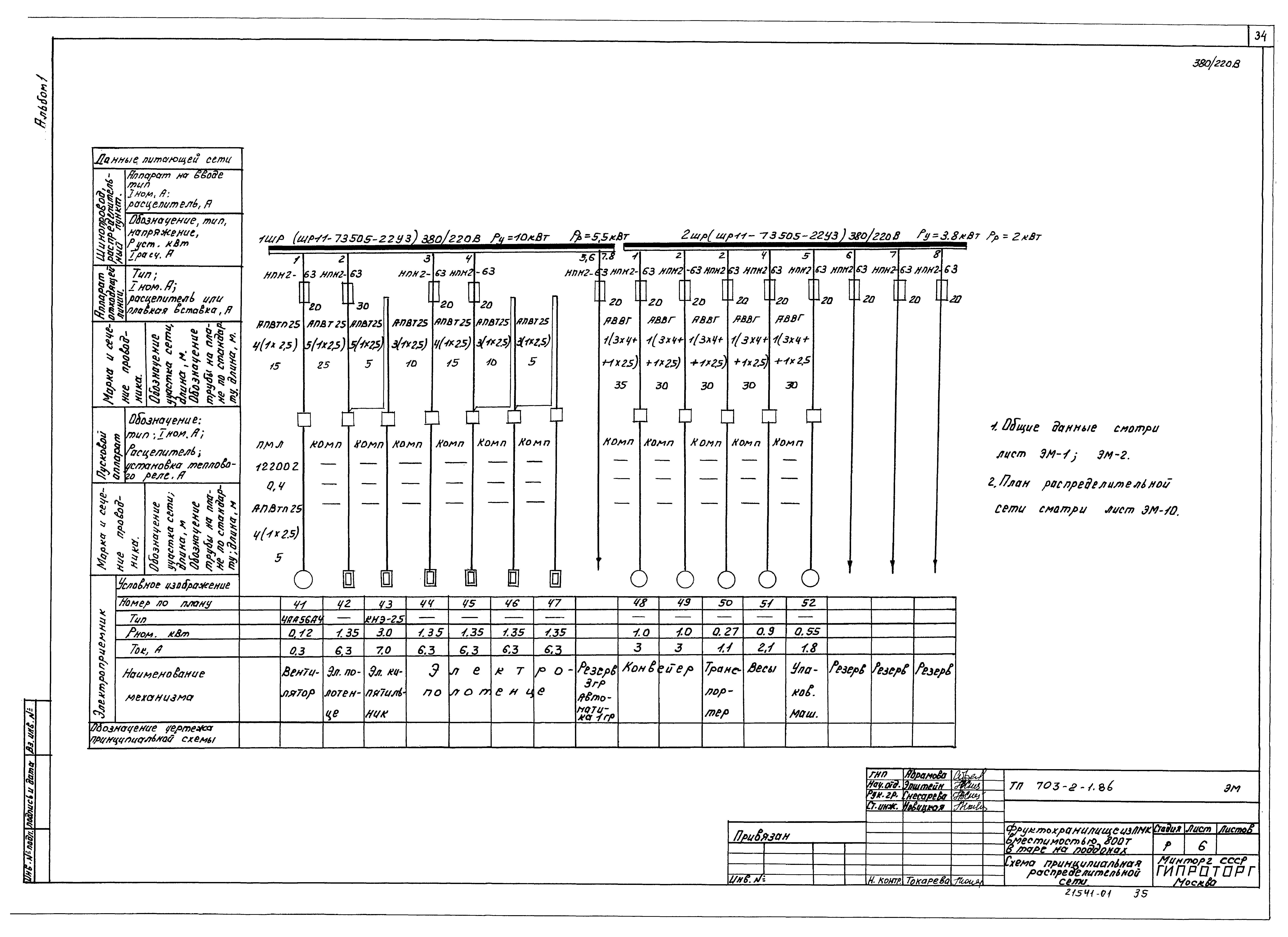 Типовой проект 703-2-1.86