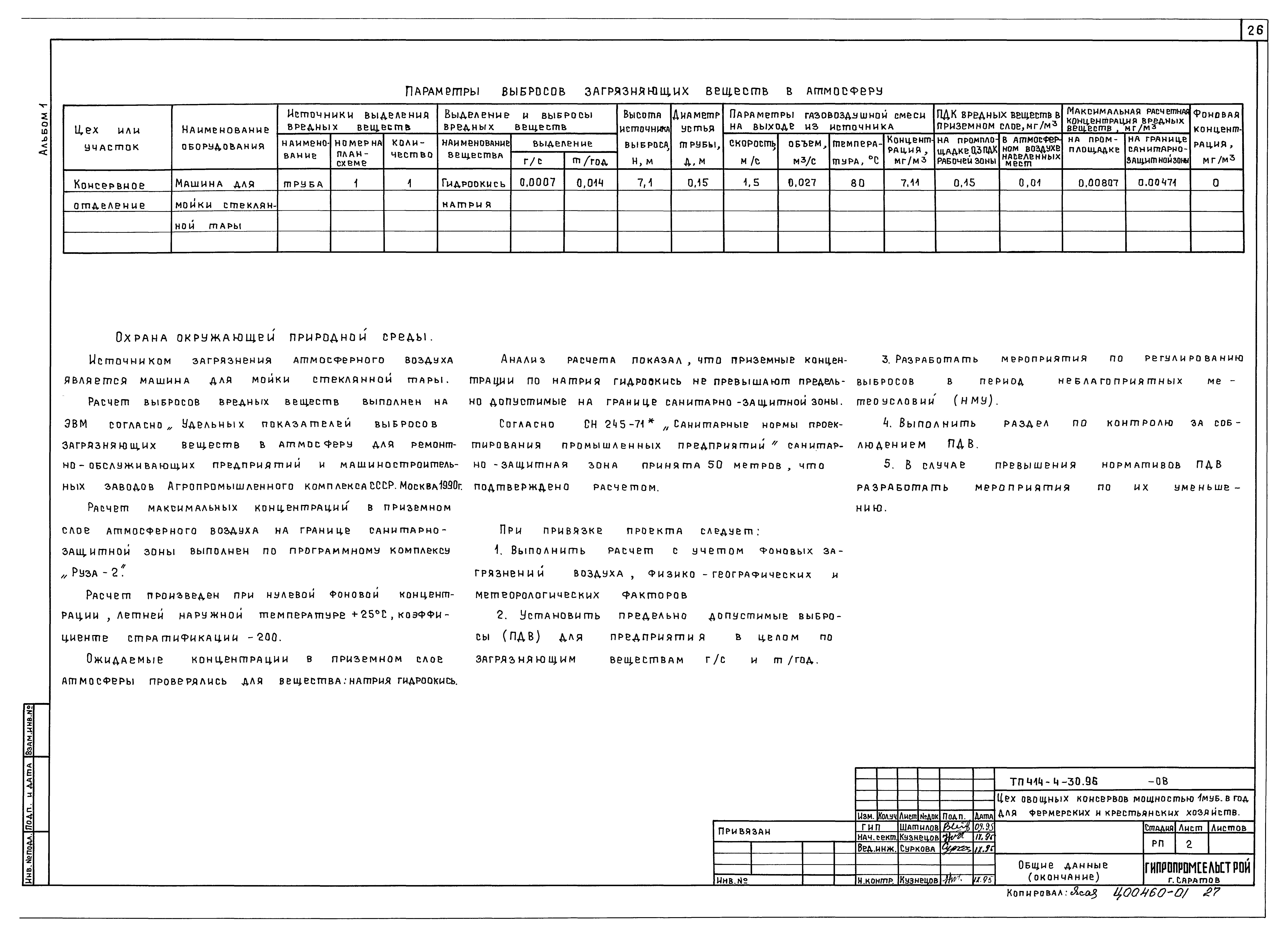 Типовой проект 414-4-30.96