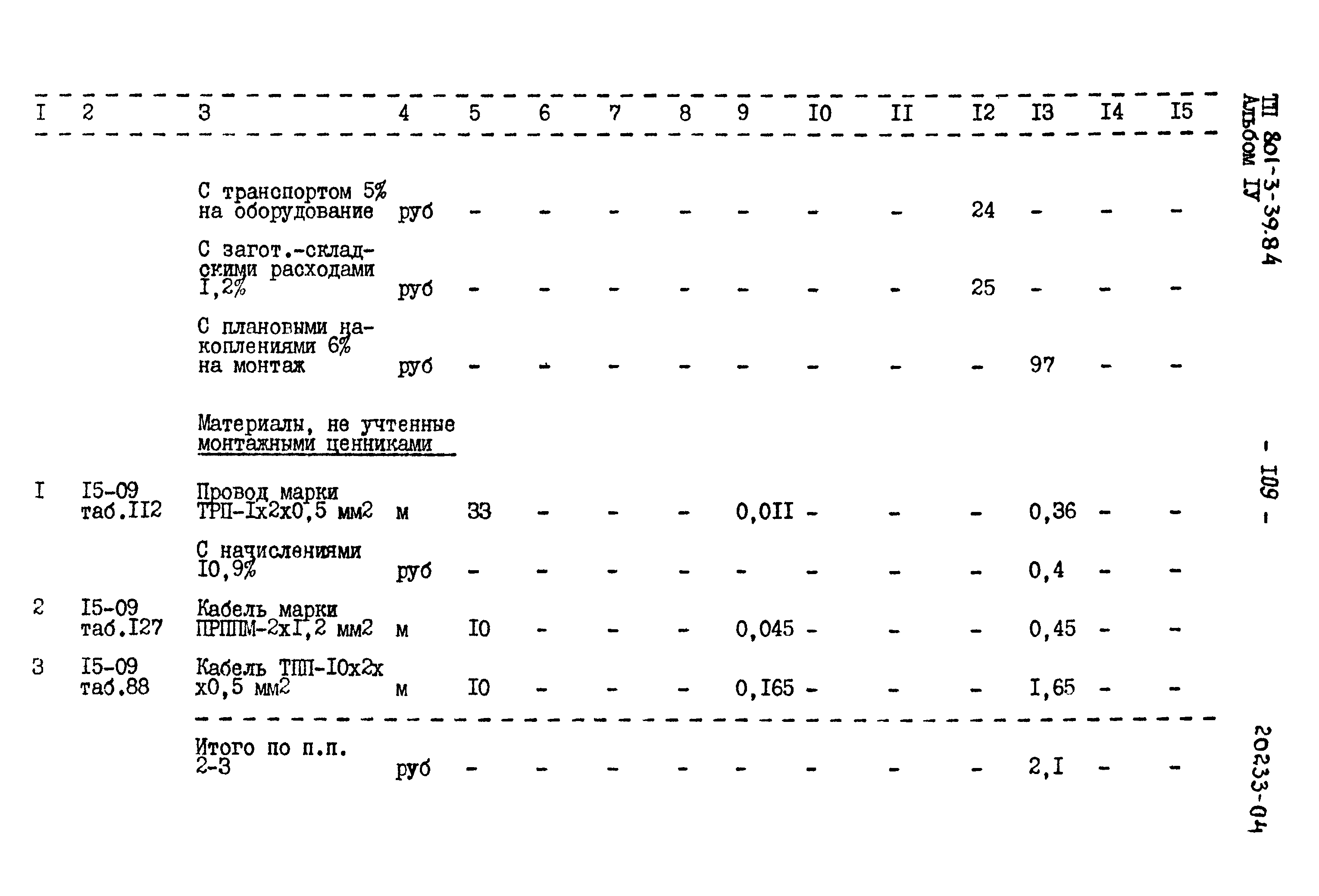 Типовой проект 801-3-39.84