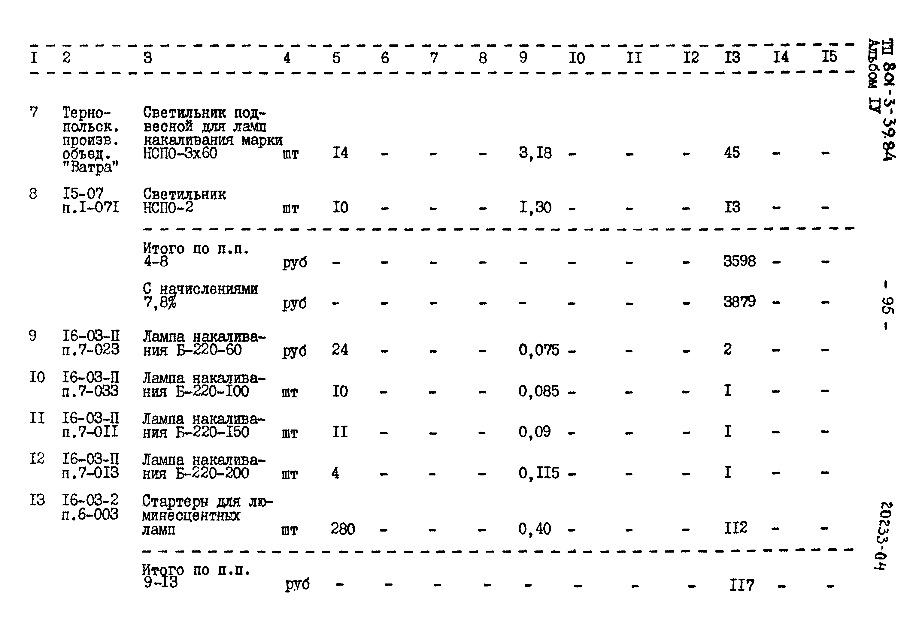 Типовой проект 801-3-39.84