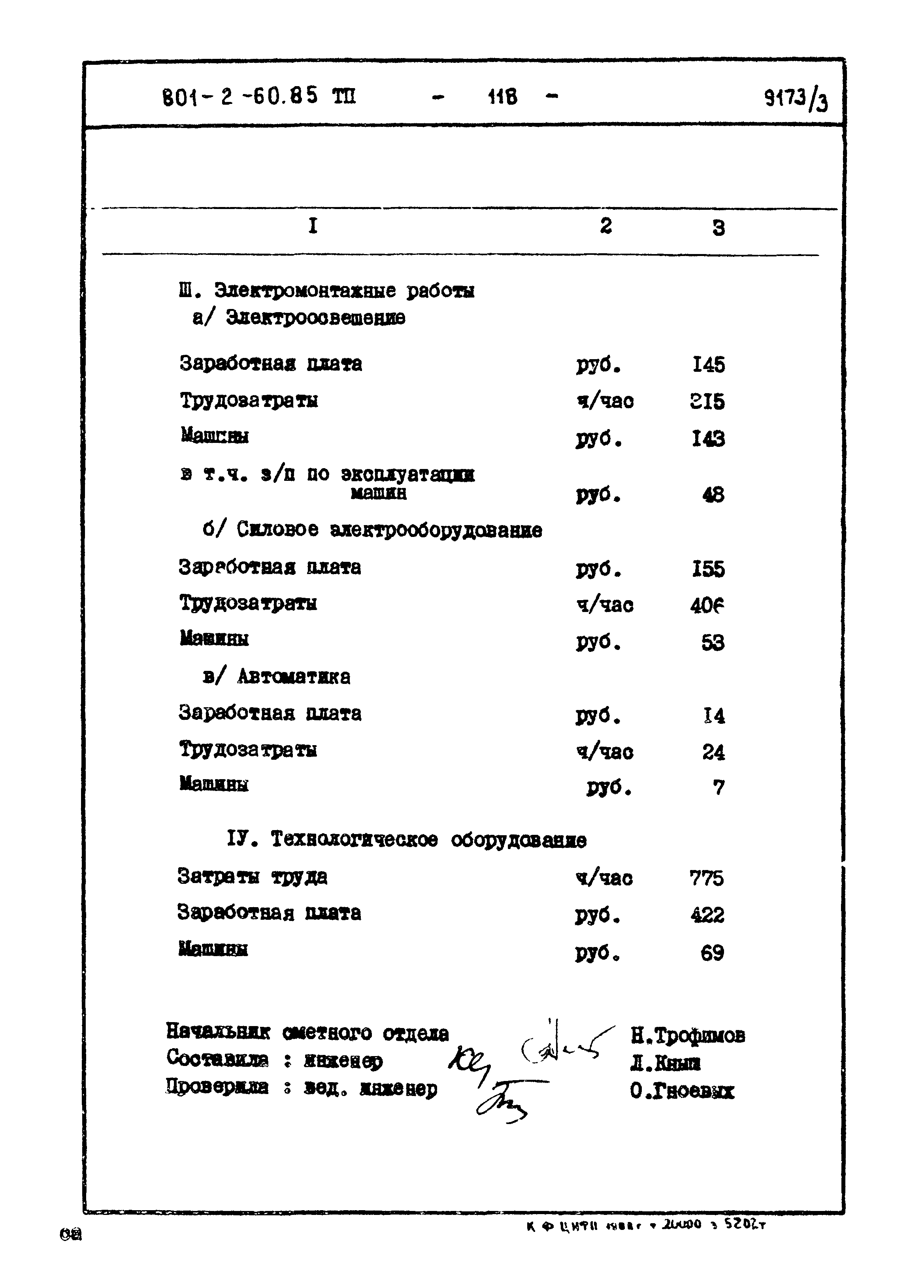 Типовой проект 801-2-60.85