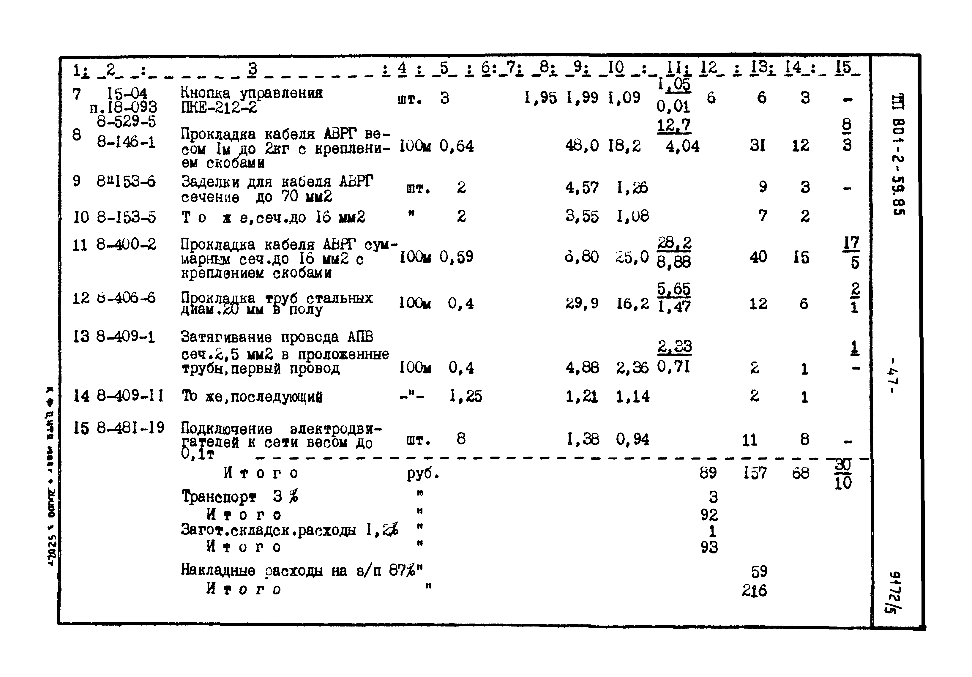 Типовой проект 801-2-59.85