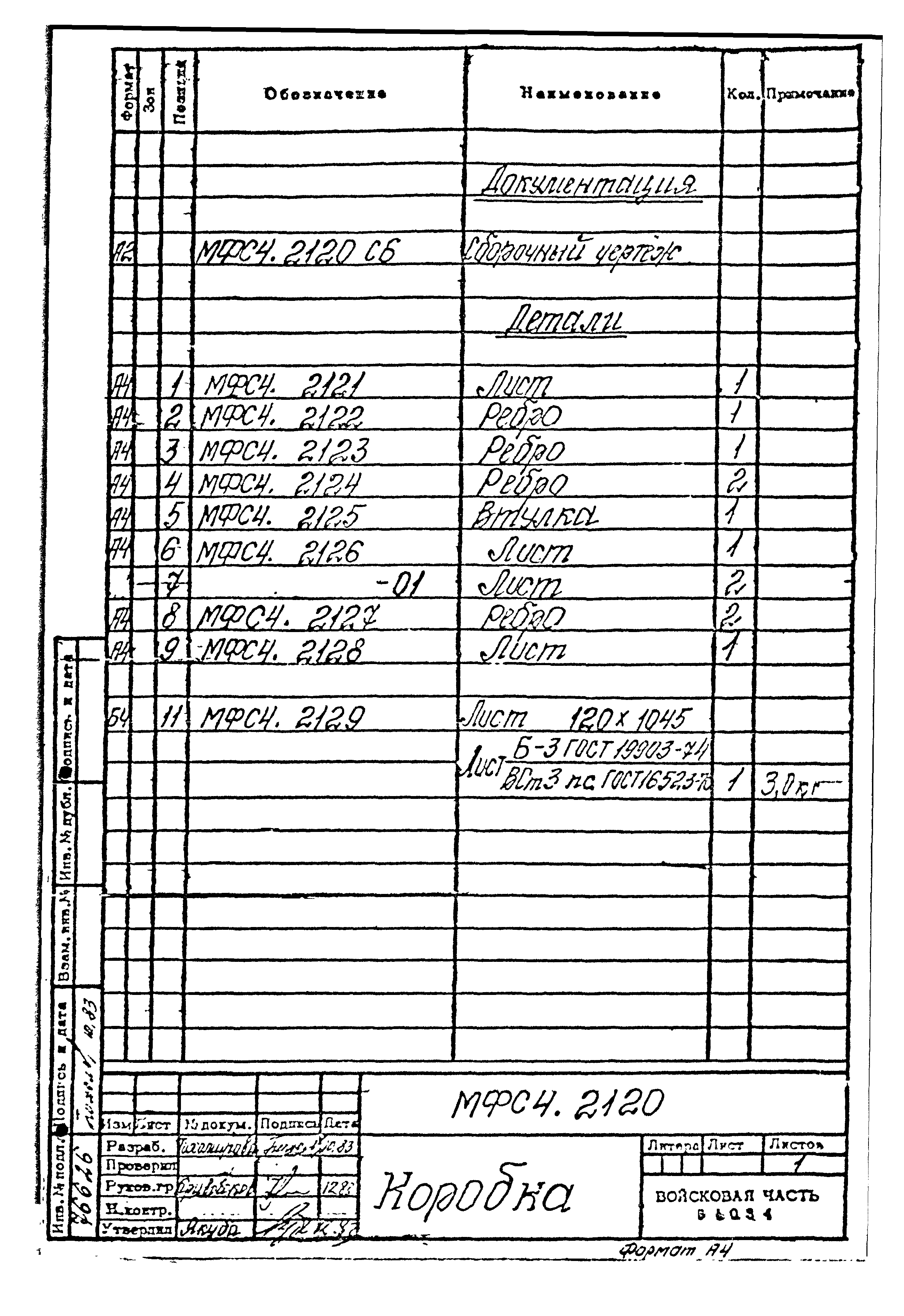 Типовой проект Б-111-87